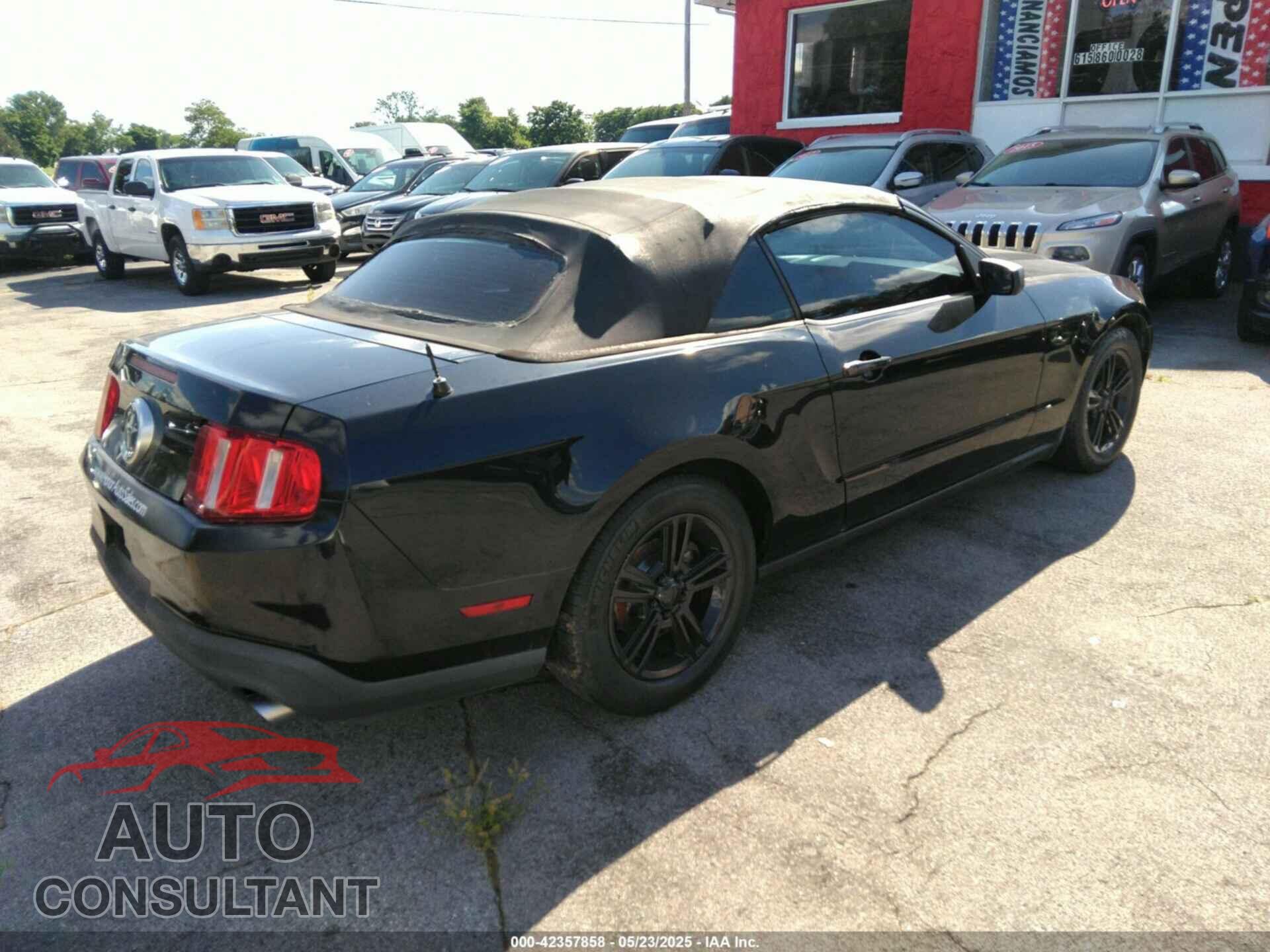 FORD MUSTANG 2012 - 1ZVBP8EM2C5273329