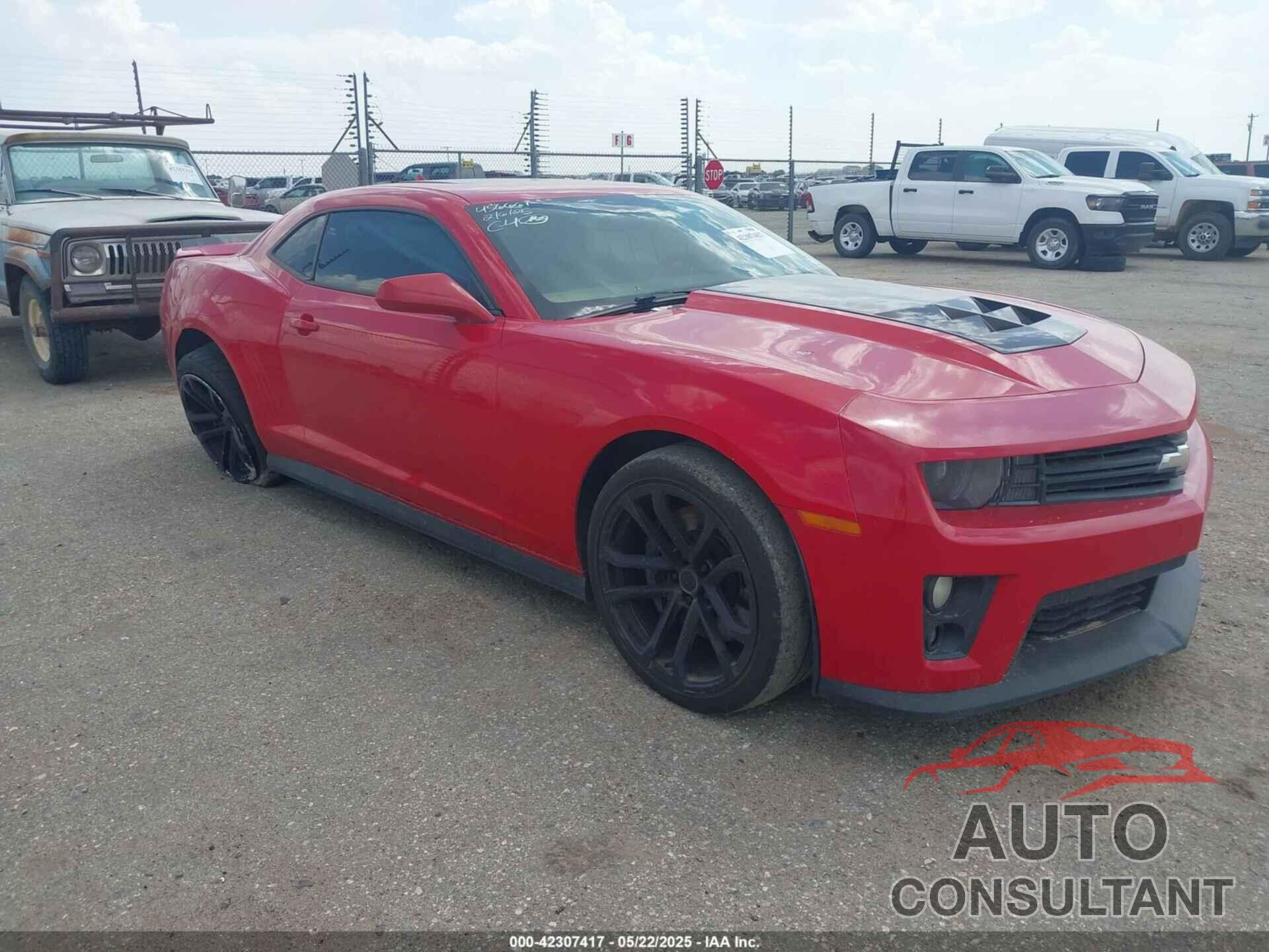 CHEVROLET CAMARO 2013 - 2G1FL1EP1D9801022