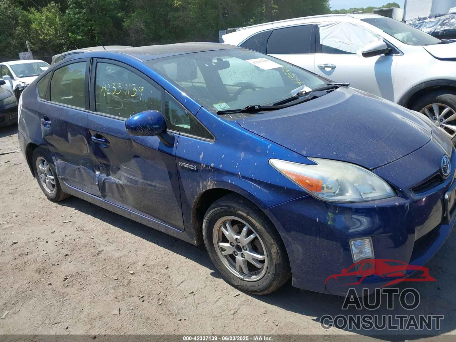 TOYOTA PRIUS 2010 - JTDKN3DU0A5072801
