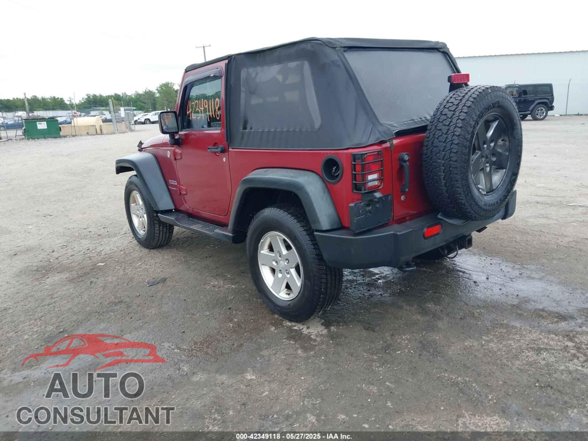 JEEP WRANGLER 2012 - 1C4AJWAG3CL197295