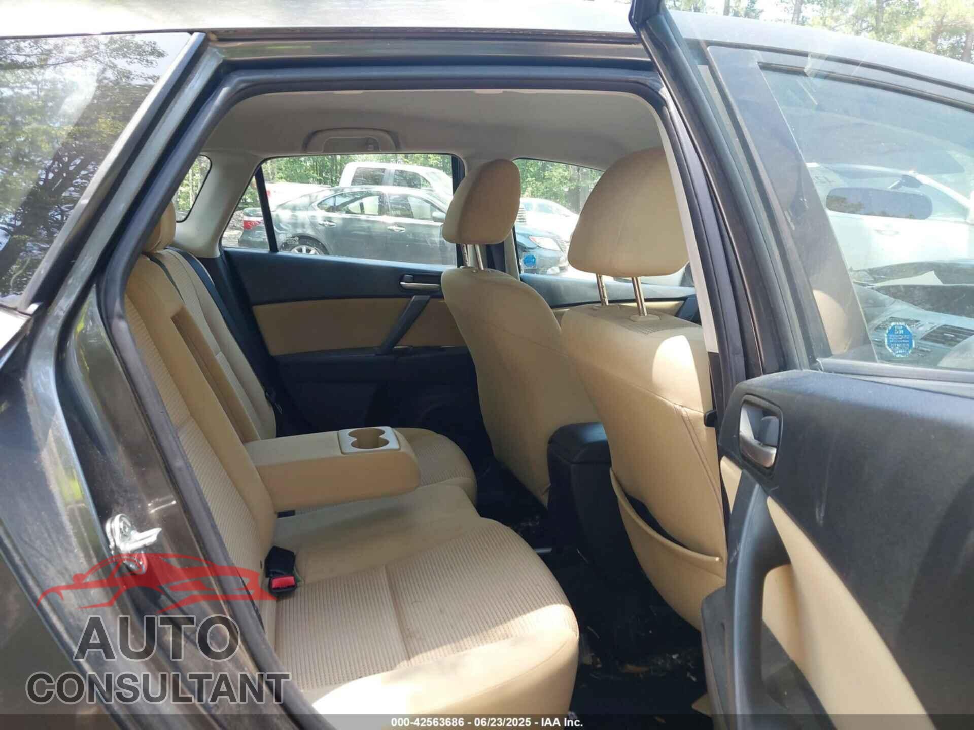 MAZDA MAZDA3 2012 - JM1BL1L85C1615214