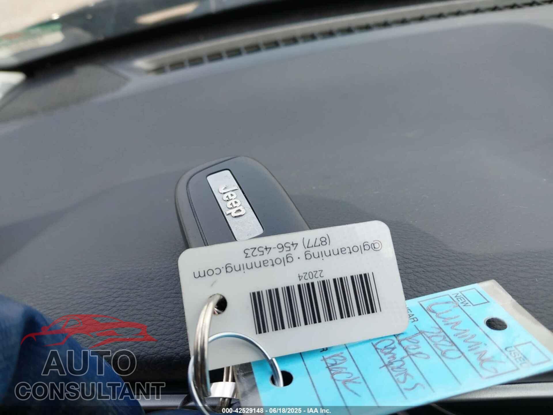 JEEP COMPASS 2020 - 3C4NJCAB6LT141490