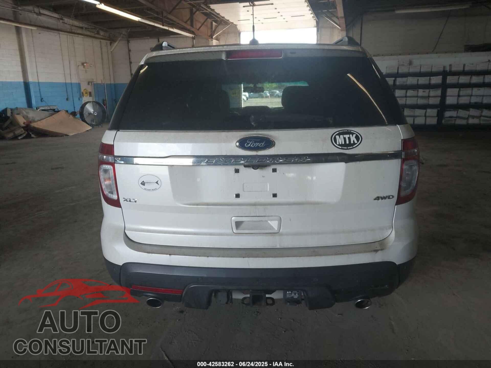 FORD EXPLORER 2012 - 1FMHK8D81CGA78287
