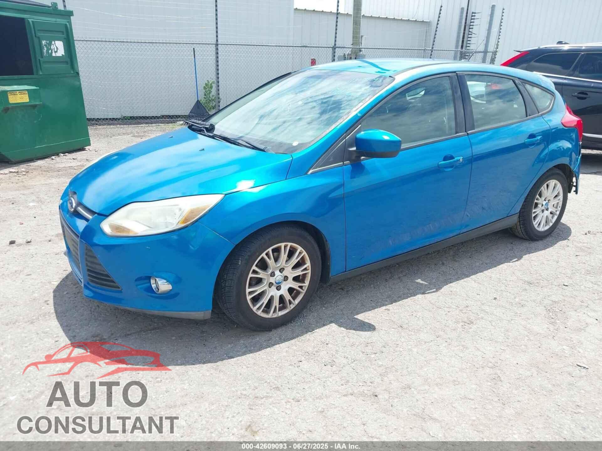 FORD FOCUS 2012 - 1FAHP3K27CL141963