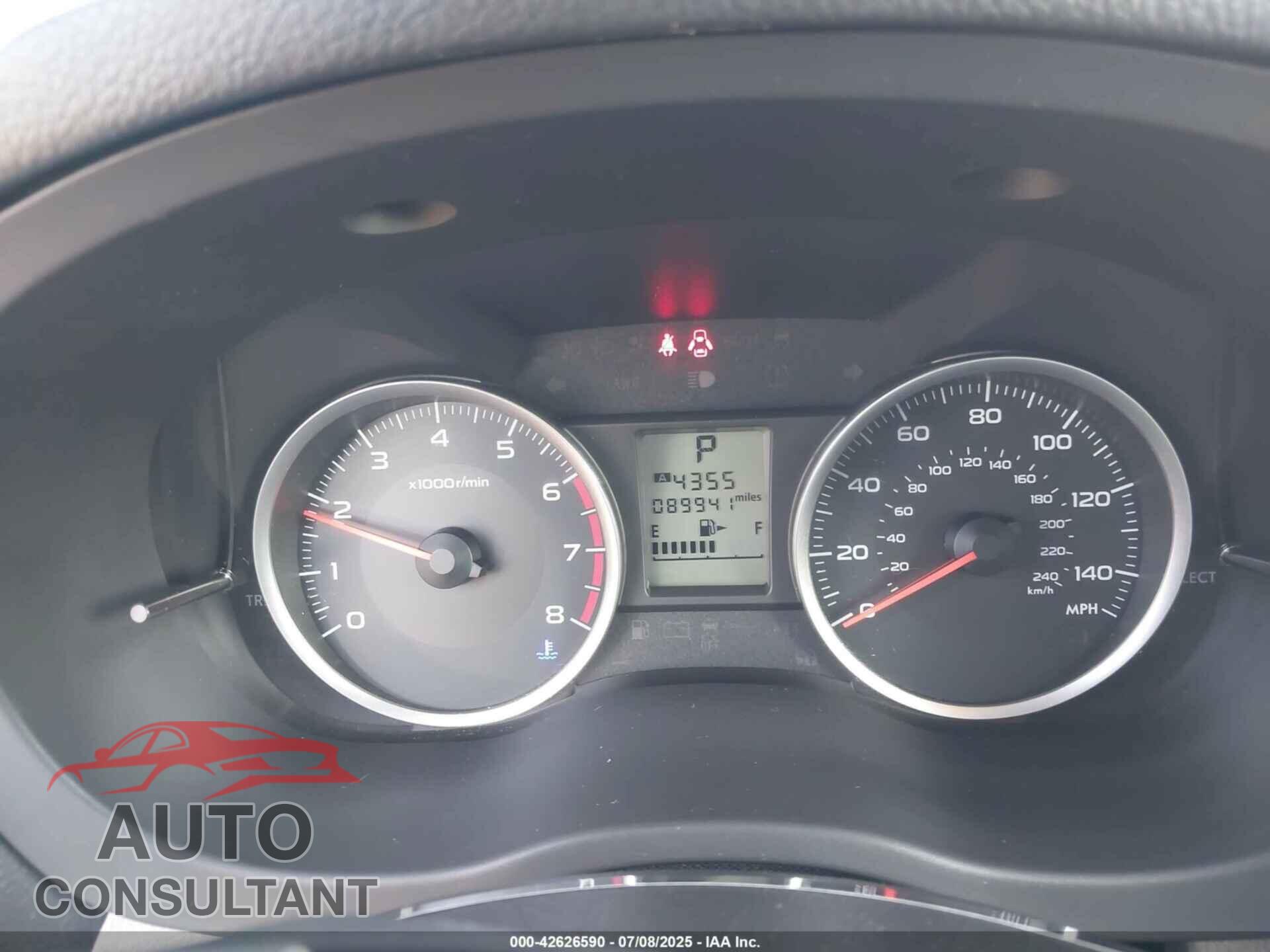 SUBARU FORESTER 2016 - JF2SJADC0GH502181