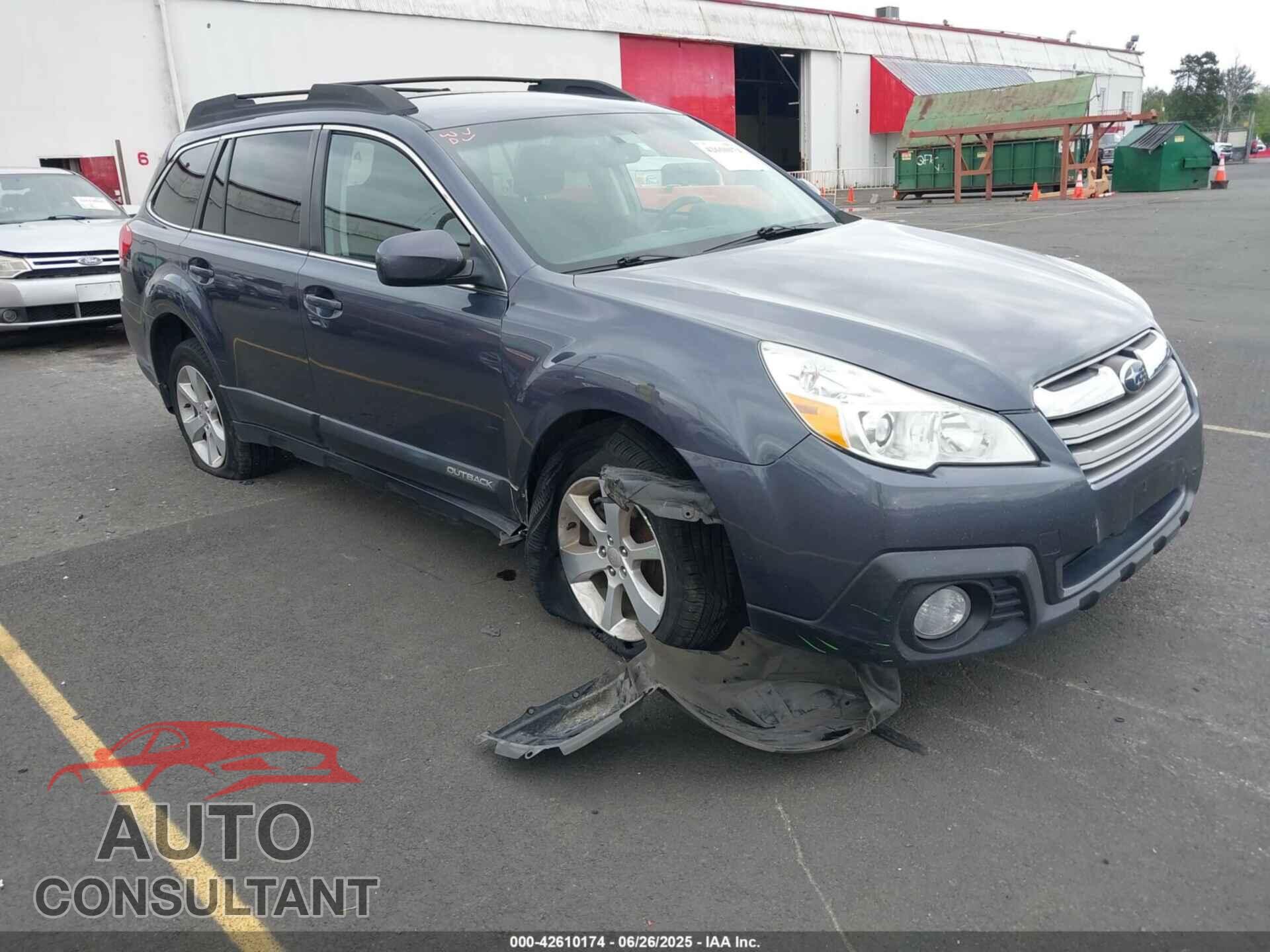 SUBARU OUTBACK 2014 - 4S4BRBCC8E3233268