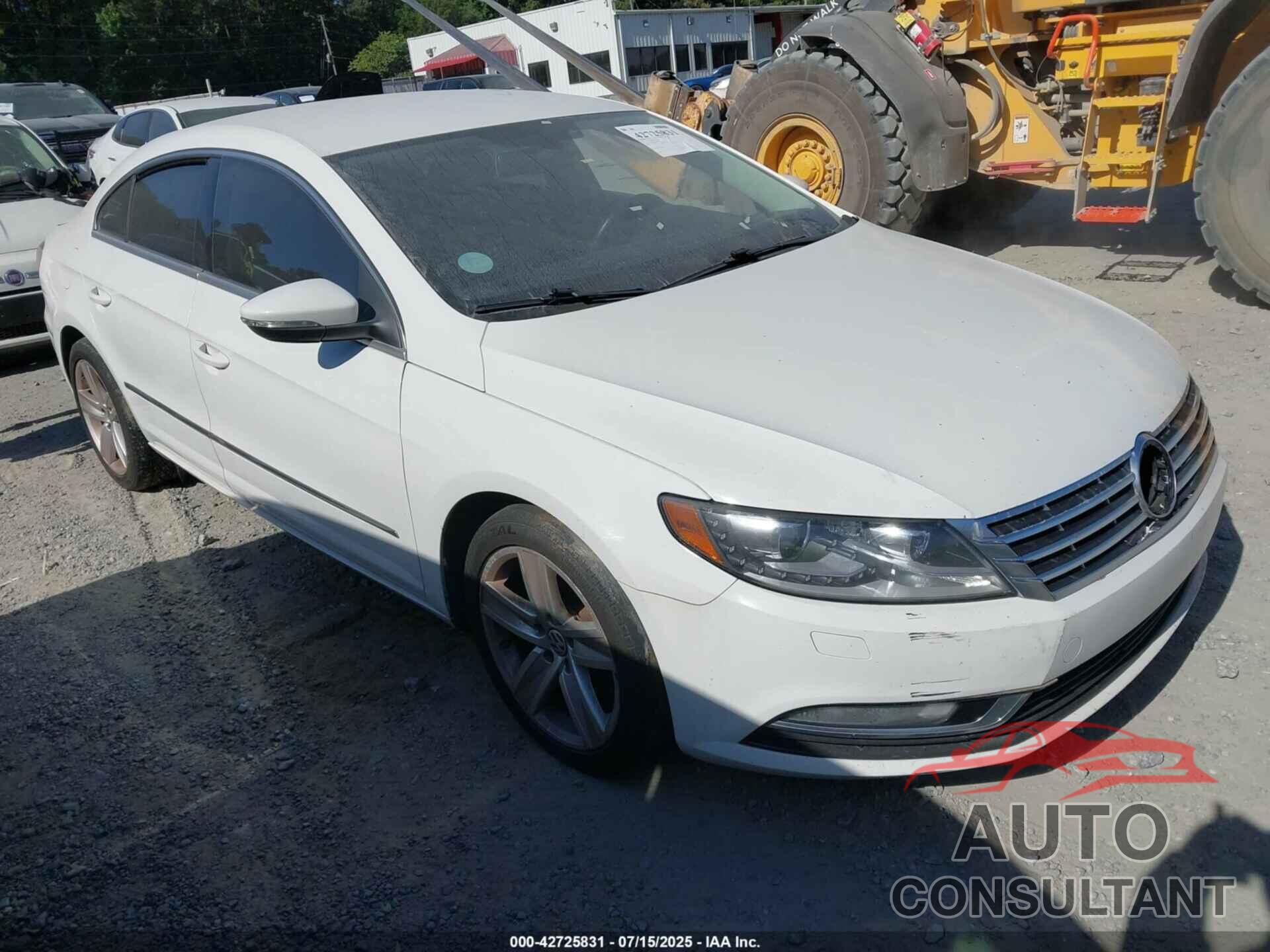 VOLKSWAGEN CC 2015 - WVWBP7AN1FE812605