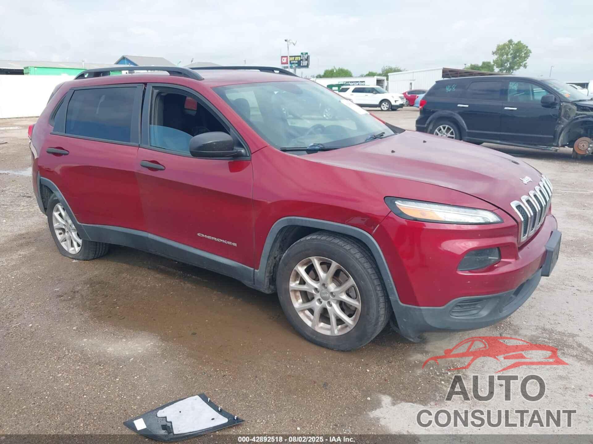 JEEP CHEROKEE 2016 - 1C4PJLAB5GW222280
