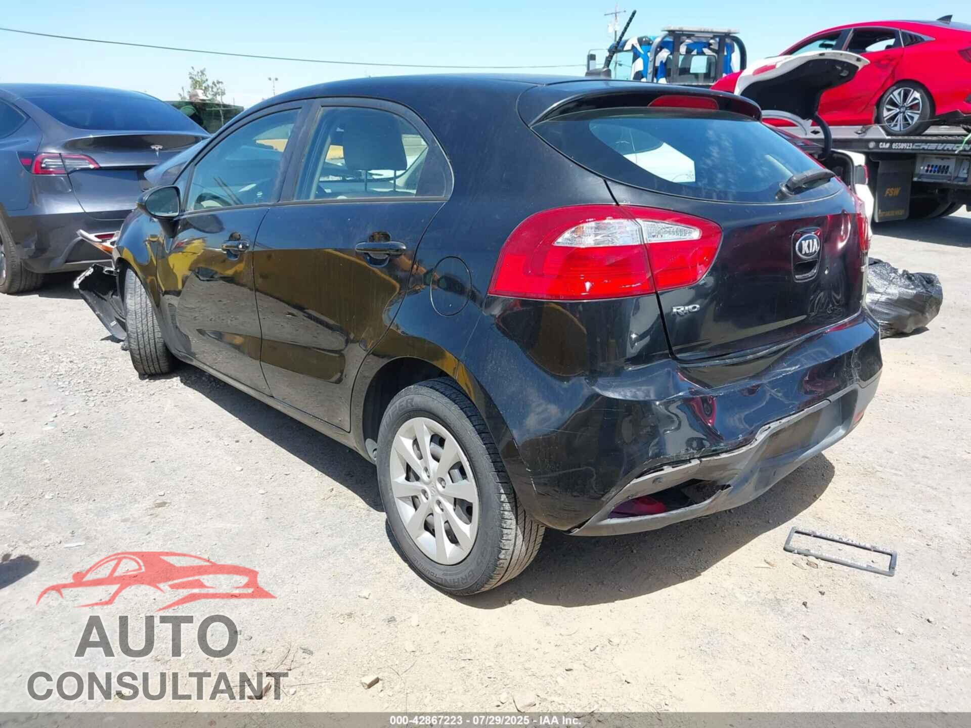 KIA RIO 2013 - KNADM5A39D6316265