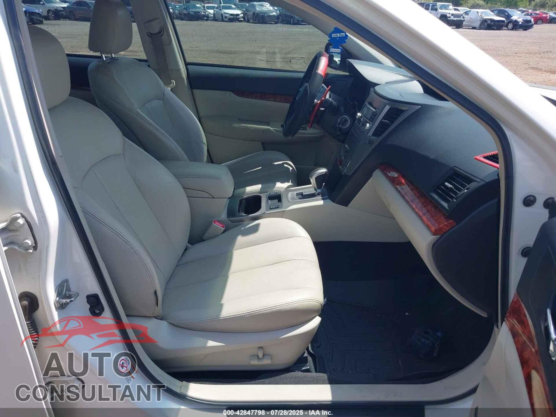 SUBARU LEGACY 2010 - 4S3BMBK67A3223095