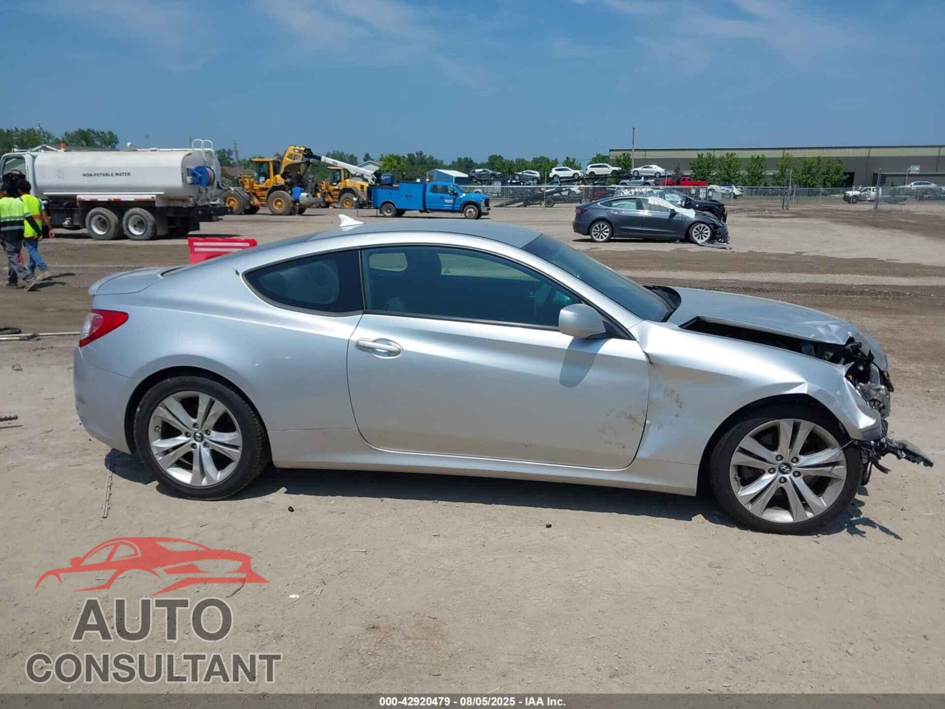 HYUNDAI GENESIS 2012 - KMHHT6KDXCU073978