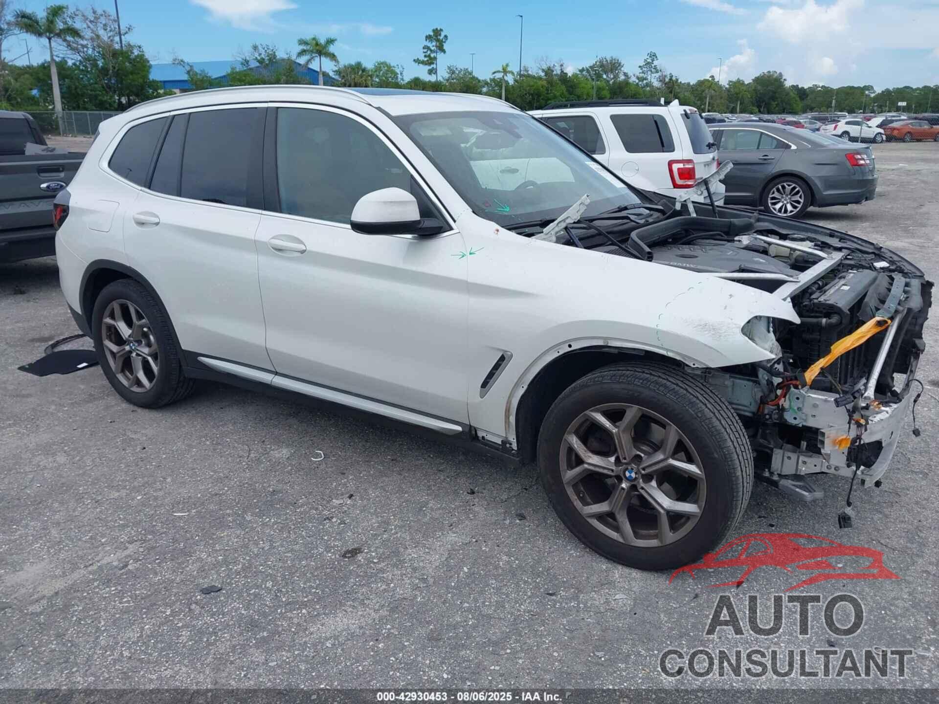 BMW X3 2022 - 5UX43DP07N9M87060