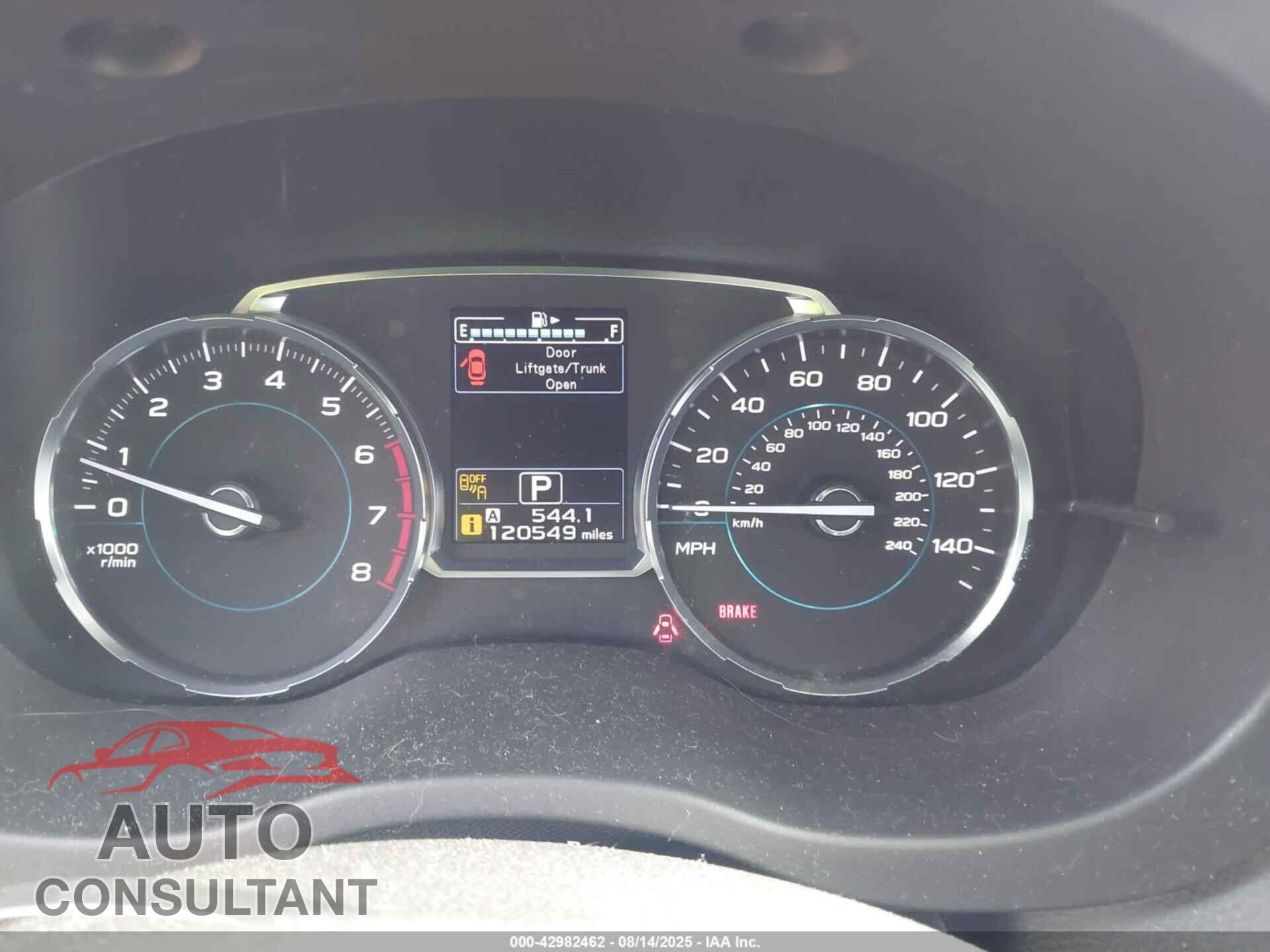 SUBARU FORESTER 2018 - JF2SJALC0JH534962