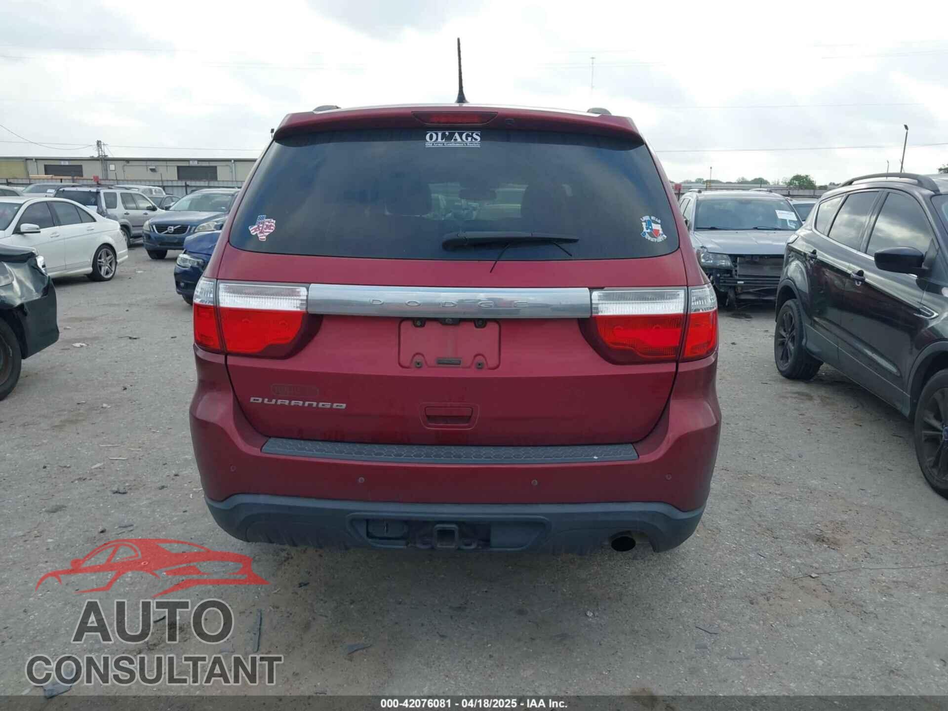 DODGE DURANGO 2013 - 1C4RDHAG7DC676102