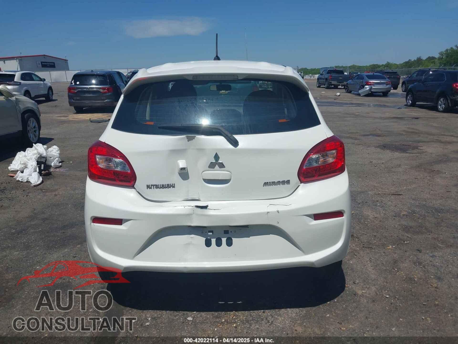 MITSUBISHI MIRAGE 2018 - ML32A3HJ9JH012741