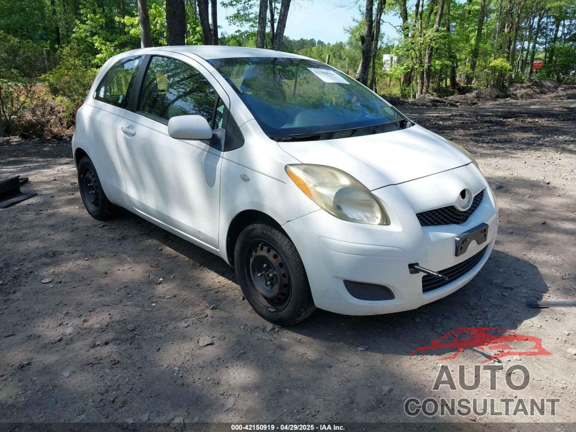 TOYOTA YARIS 2010 - JTDJT4K37A5287223