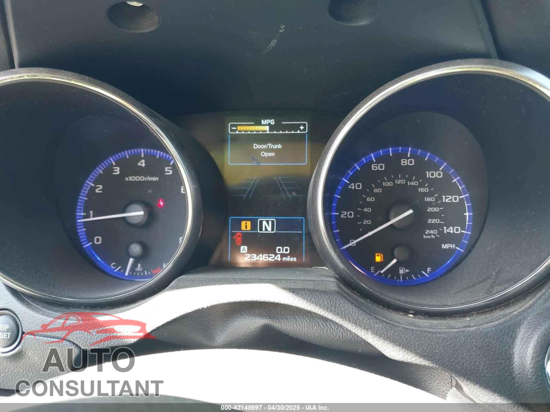 SUBARU LEGACY 2016 - 4S3BNAN60G3051889