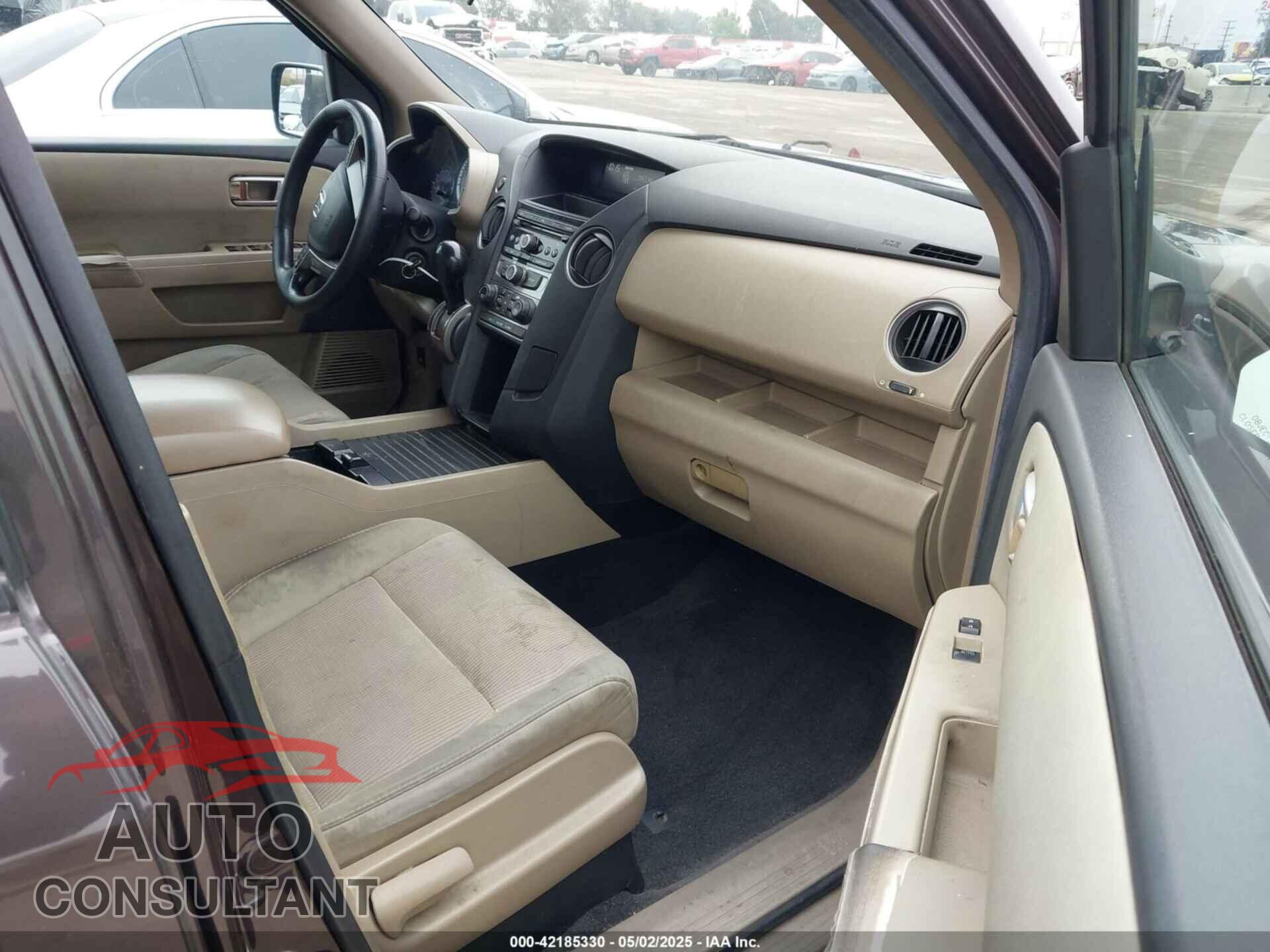 HONDA PILOT 2012 - 5FNYF3H4XCB007151