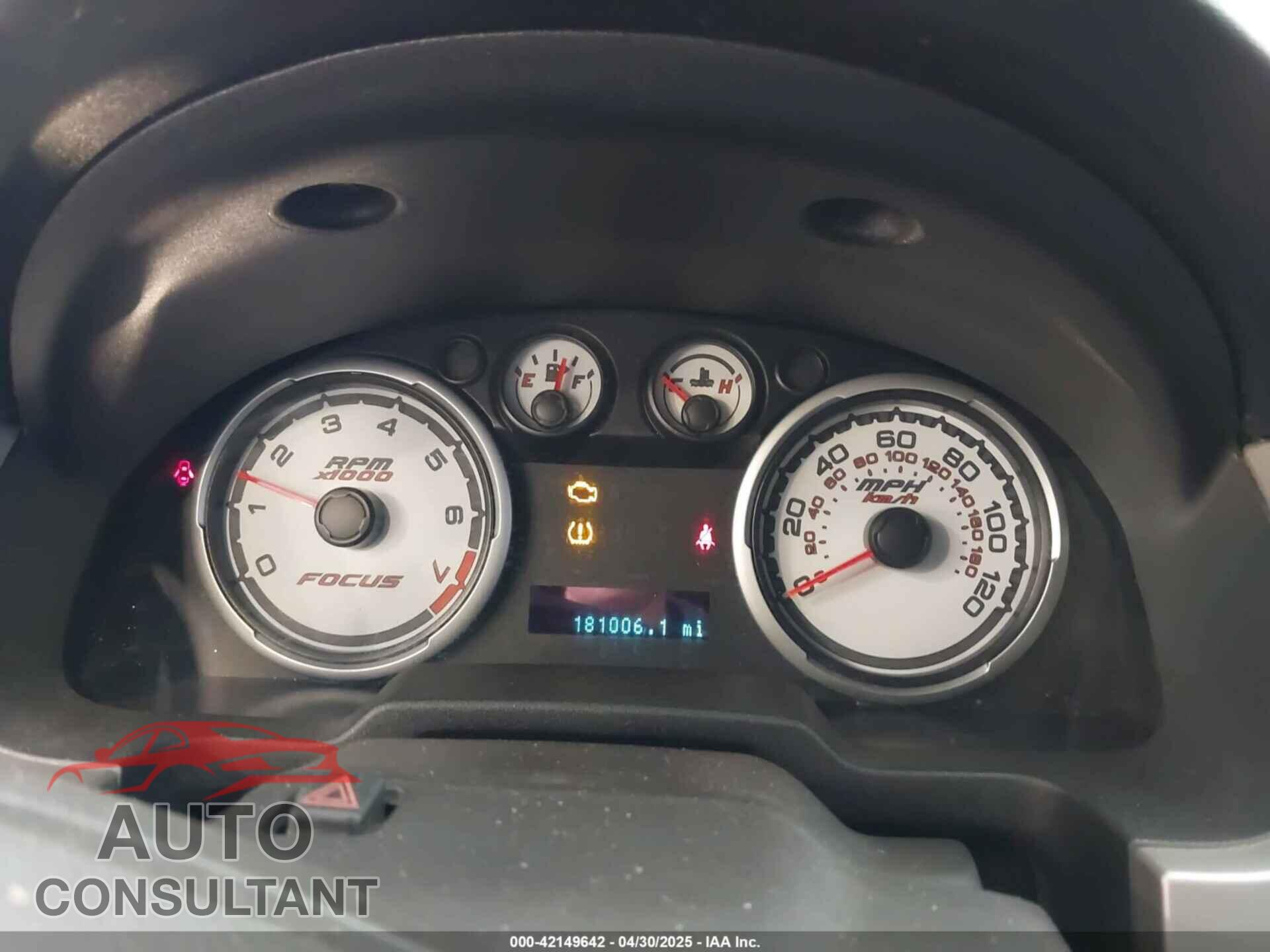 FORD FOCUS 2010 - 1FAHP3HN7AW242434