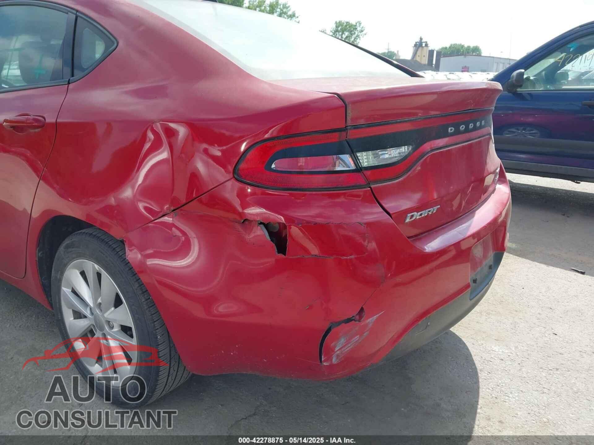 DODGE DART 2014 - 1C3CDFBB9ED824232