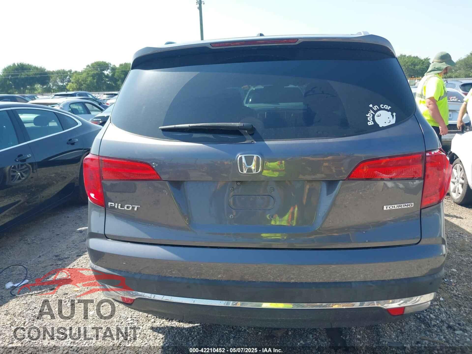 HONDA PILOT 2017 - 5FNYF5H93HB035503