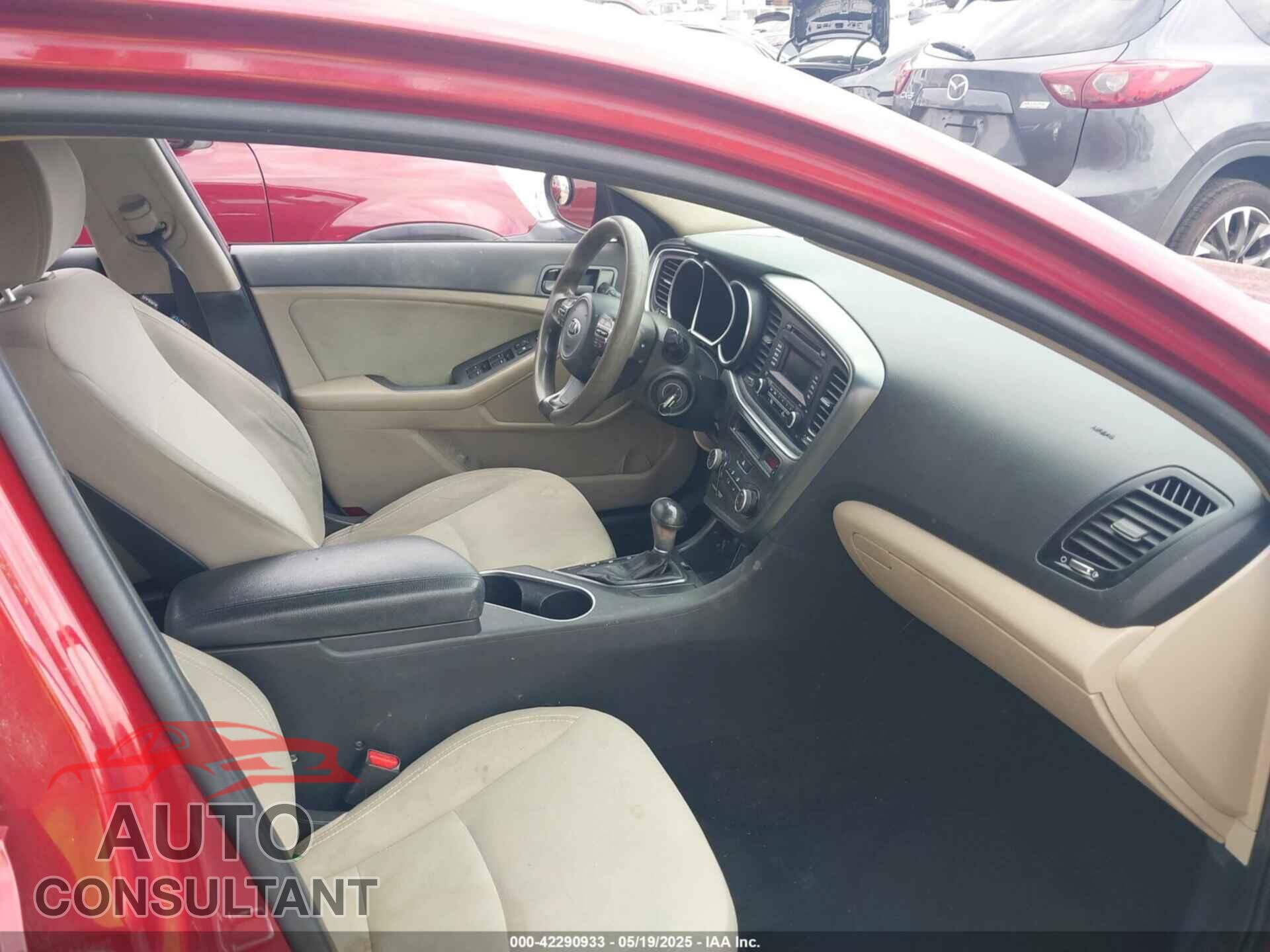 KIA OPTIMA 2014 - 5XXGM4A70EG320074