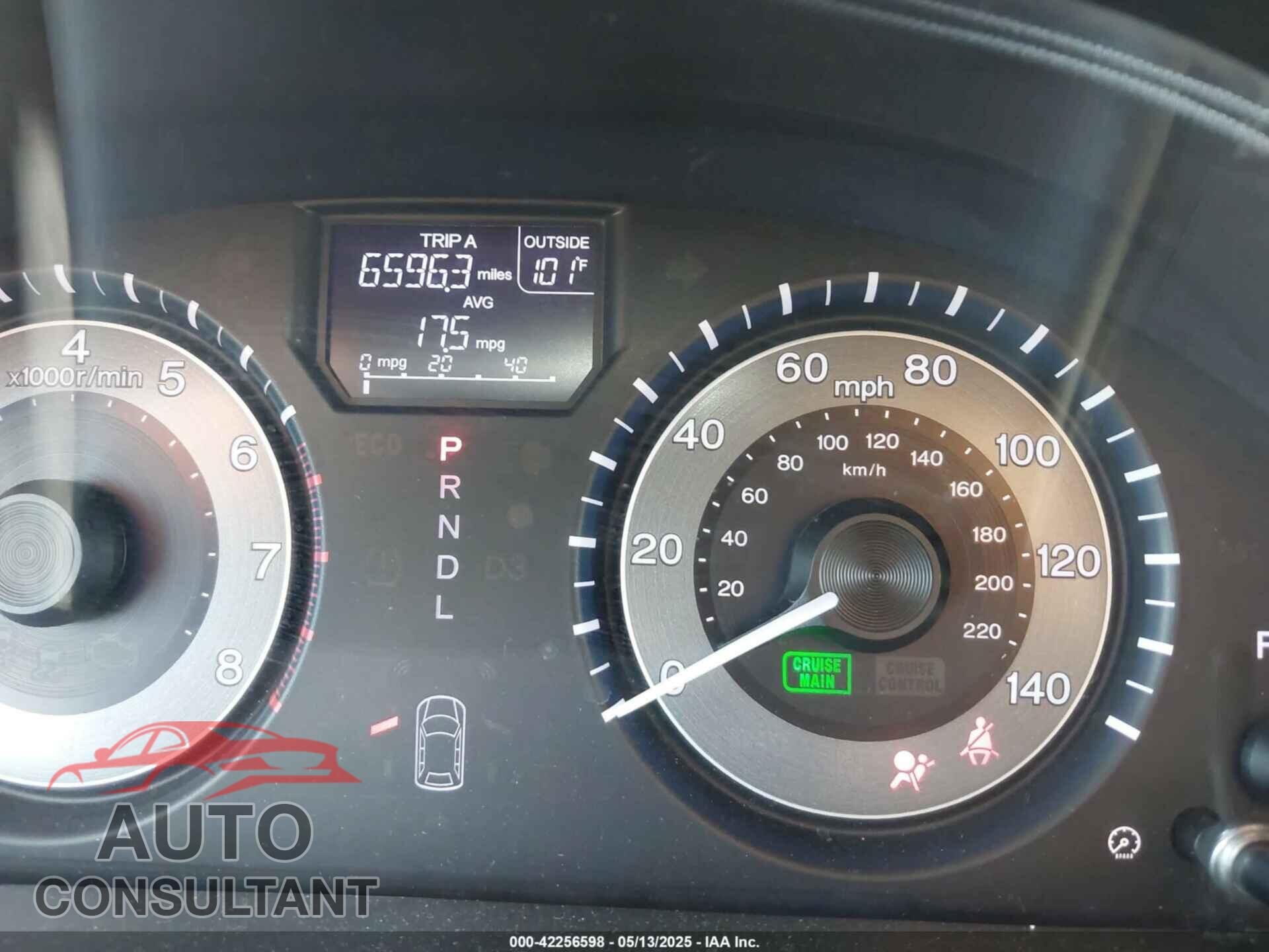 HONDA ODYSSEY 2013 - 5FNRL5H44DB024764