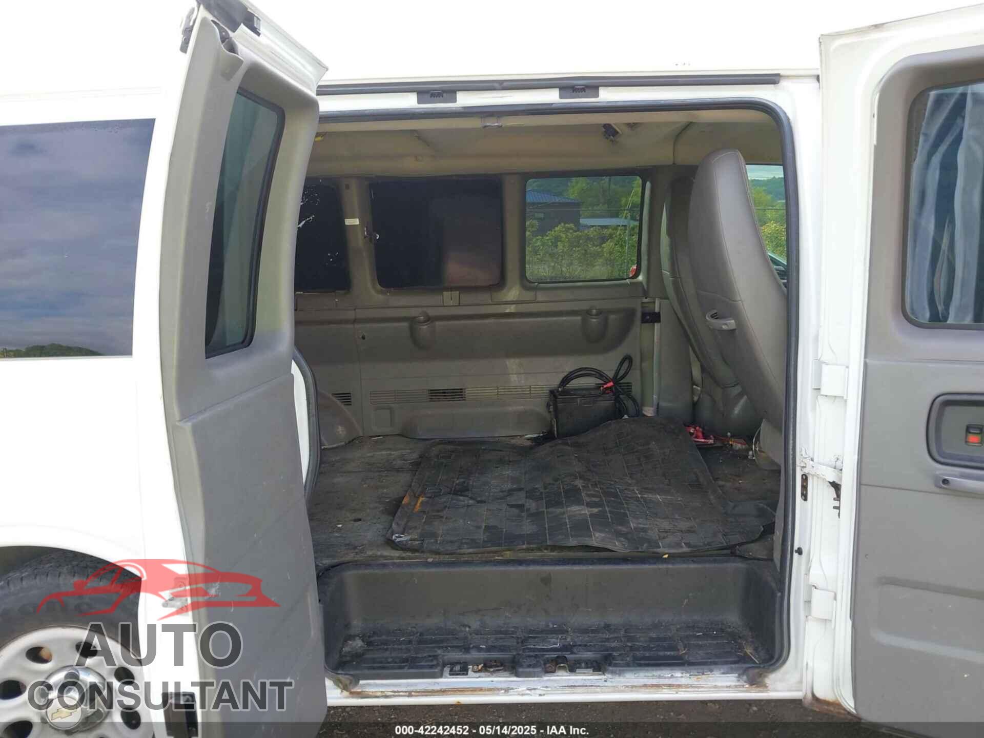 CHEVROLET EXPRESS G1500 2012 - 1GBSGCF43C1141521