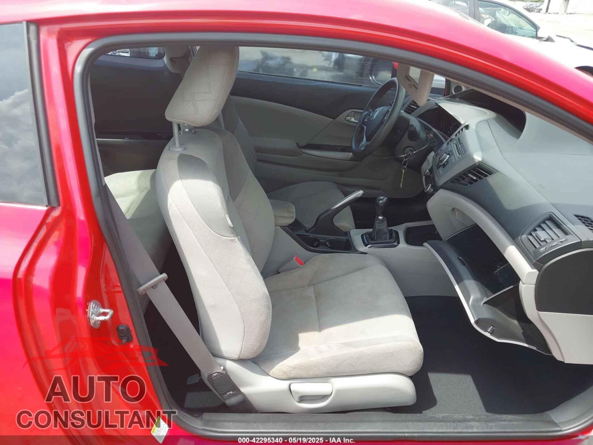 HONDA CIVIC 2012 - 2HGFG3A55CH539636