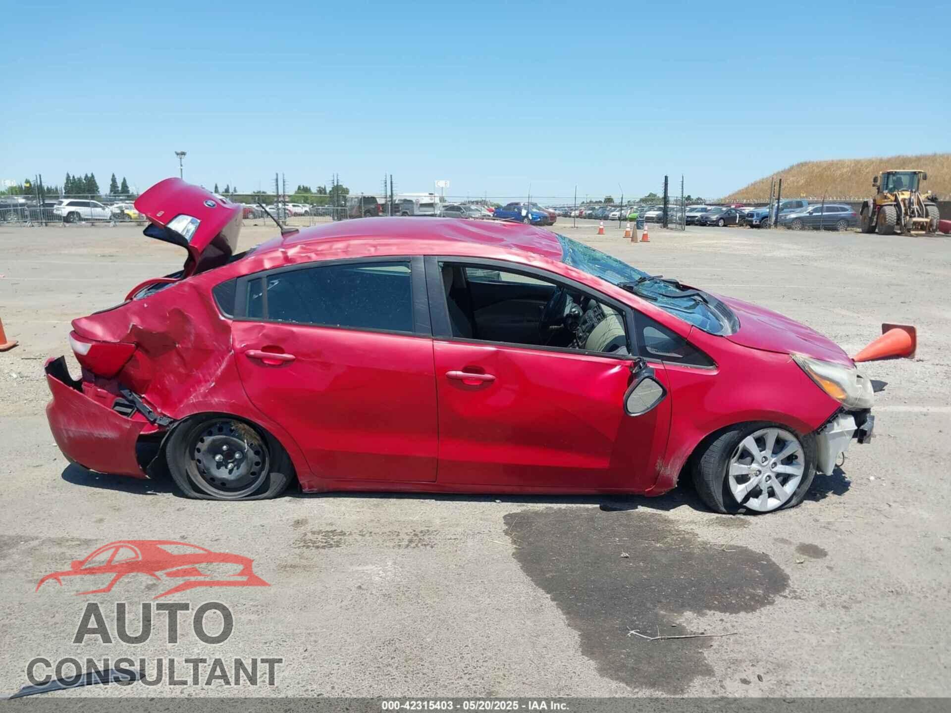 KIA RIO 2014 - KNADM4A33E6402991