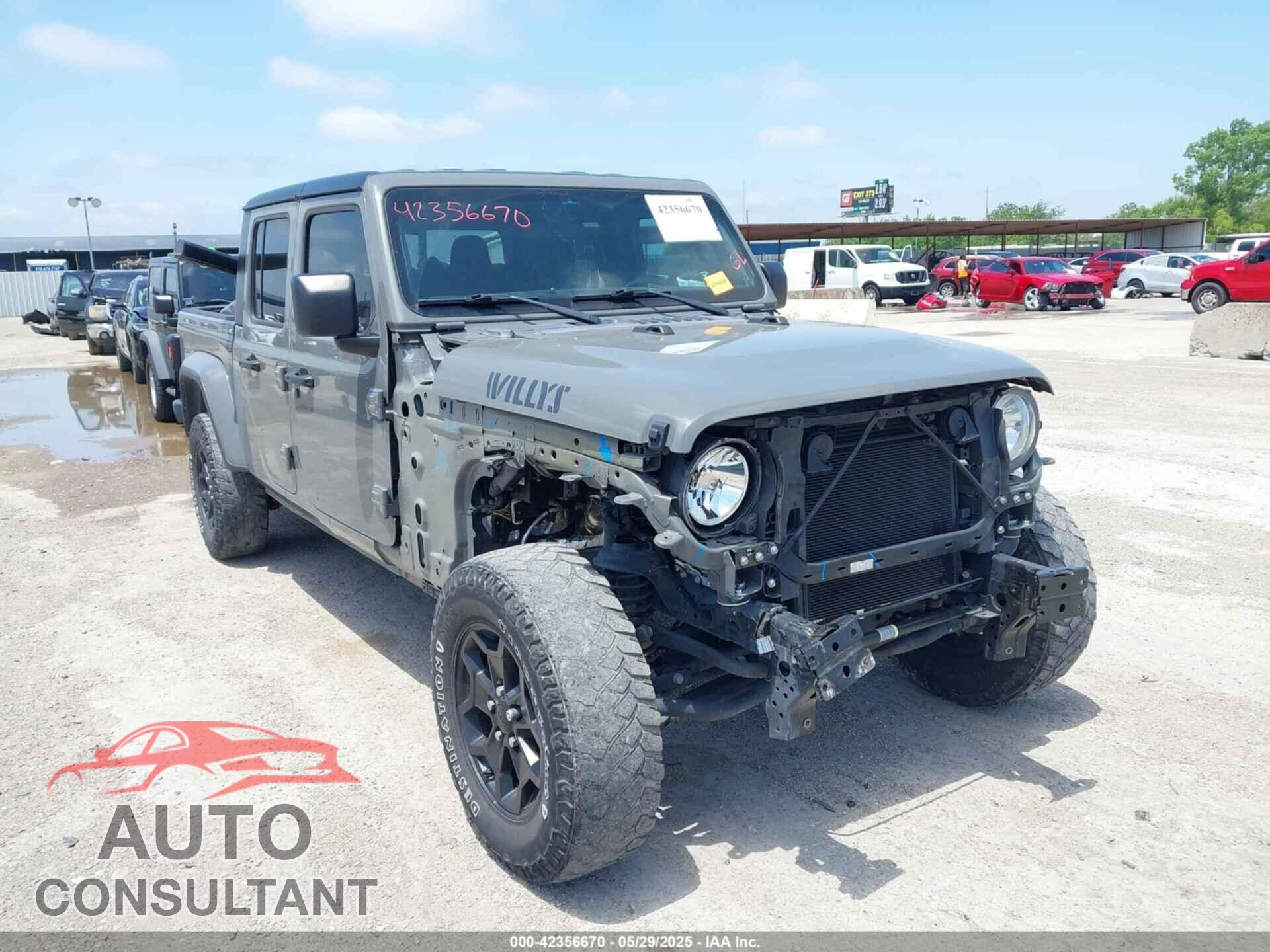 JEEP GLADIATOR 2022 - 1C6HJTAG2NL120294
