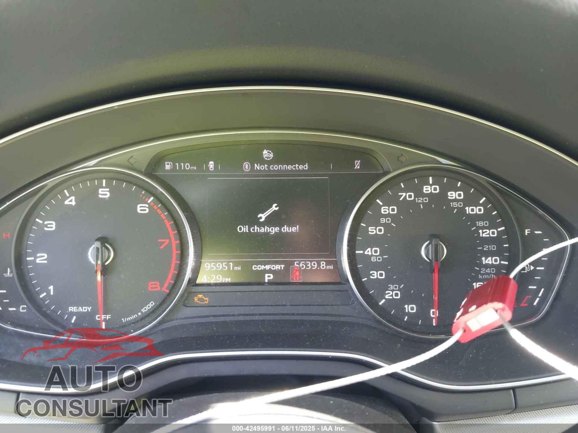 AUDI A4 2018 - WAULMAF49JA108756