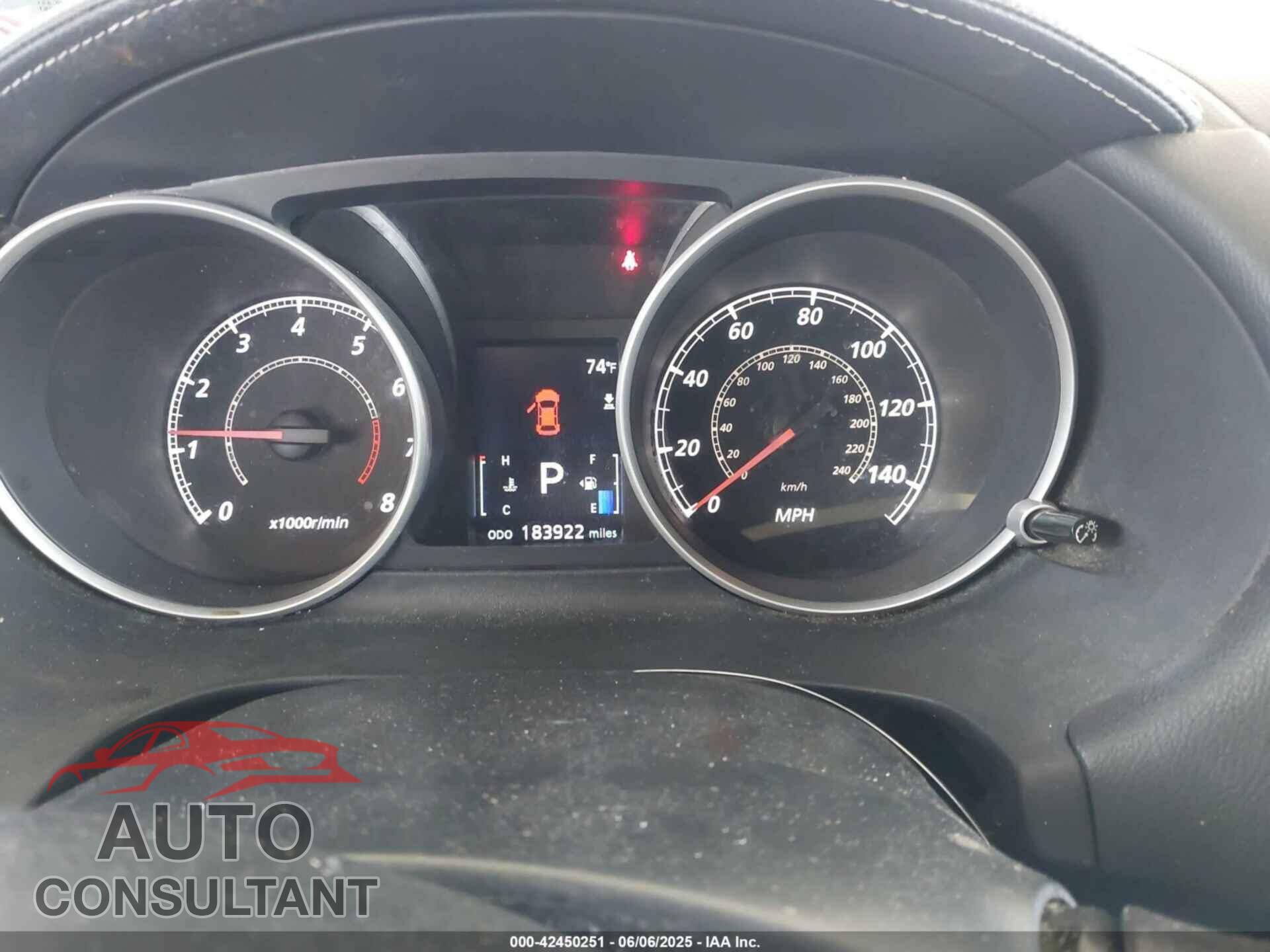 MITSUBISHI OUTLANDER 2011 - JA4JS4AX2BU033668
