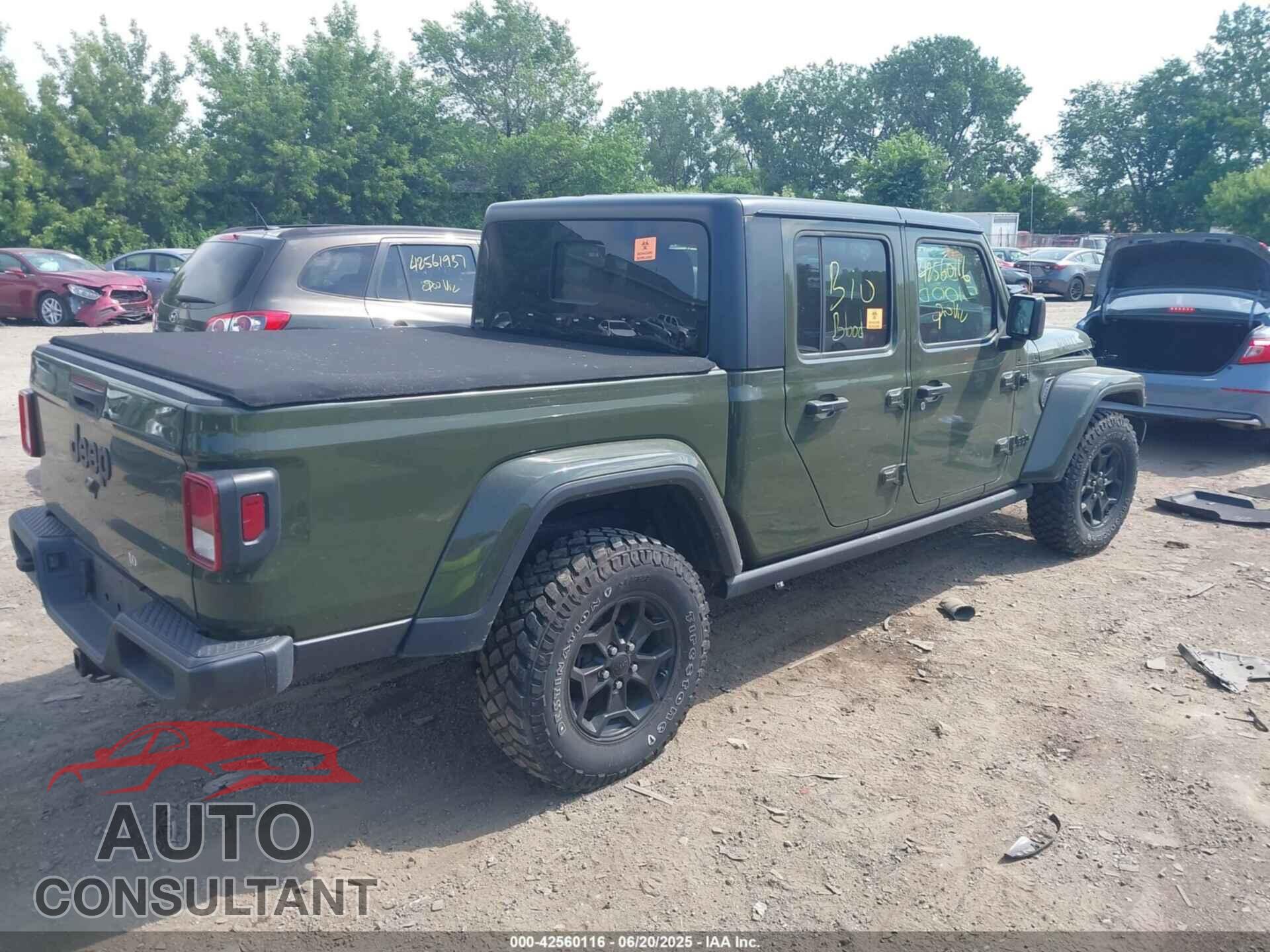 JEEP GLADIATOR 2021 - 1C6HJTAG4ML572522