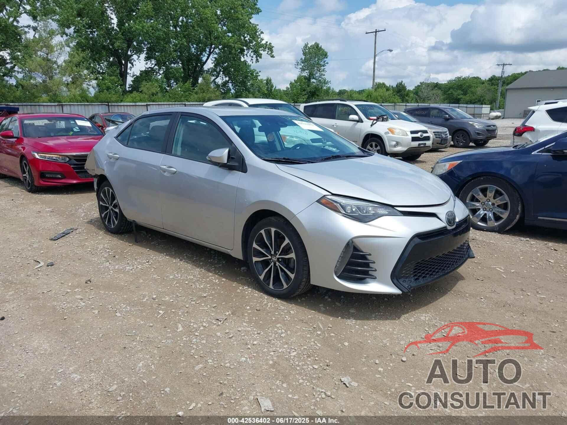 TOYOTA COROLLA 2019 - 5YFBURHE8KP928942