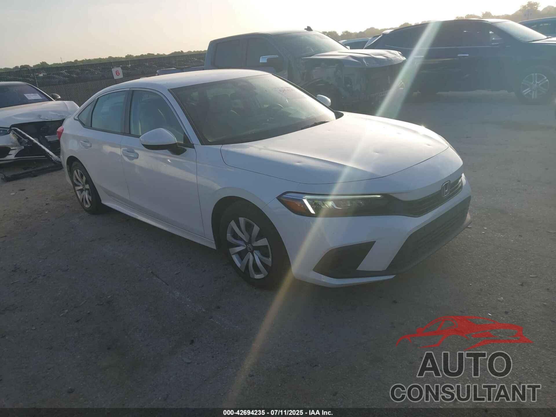 HONDA CIVIC 2022 - 2HGFE2F23NH510427