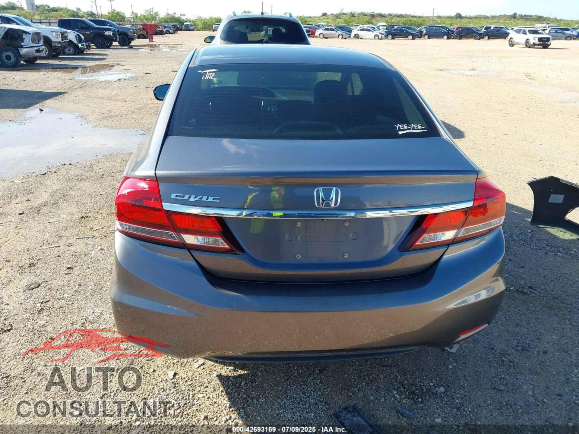 HONDA CIVIC 2015 - 19XFB2F52FE249810