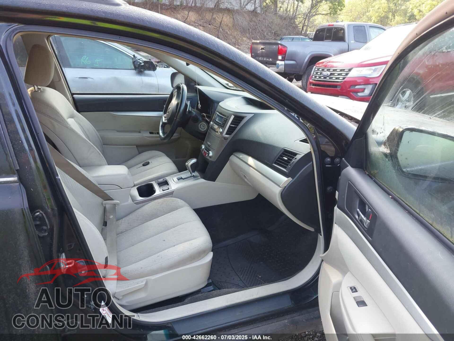 SUBARU OUTBACK 2012 - 4S4BRHEC8C3241741