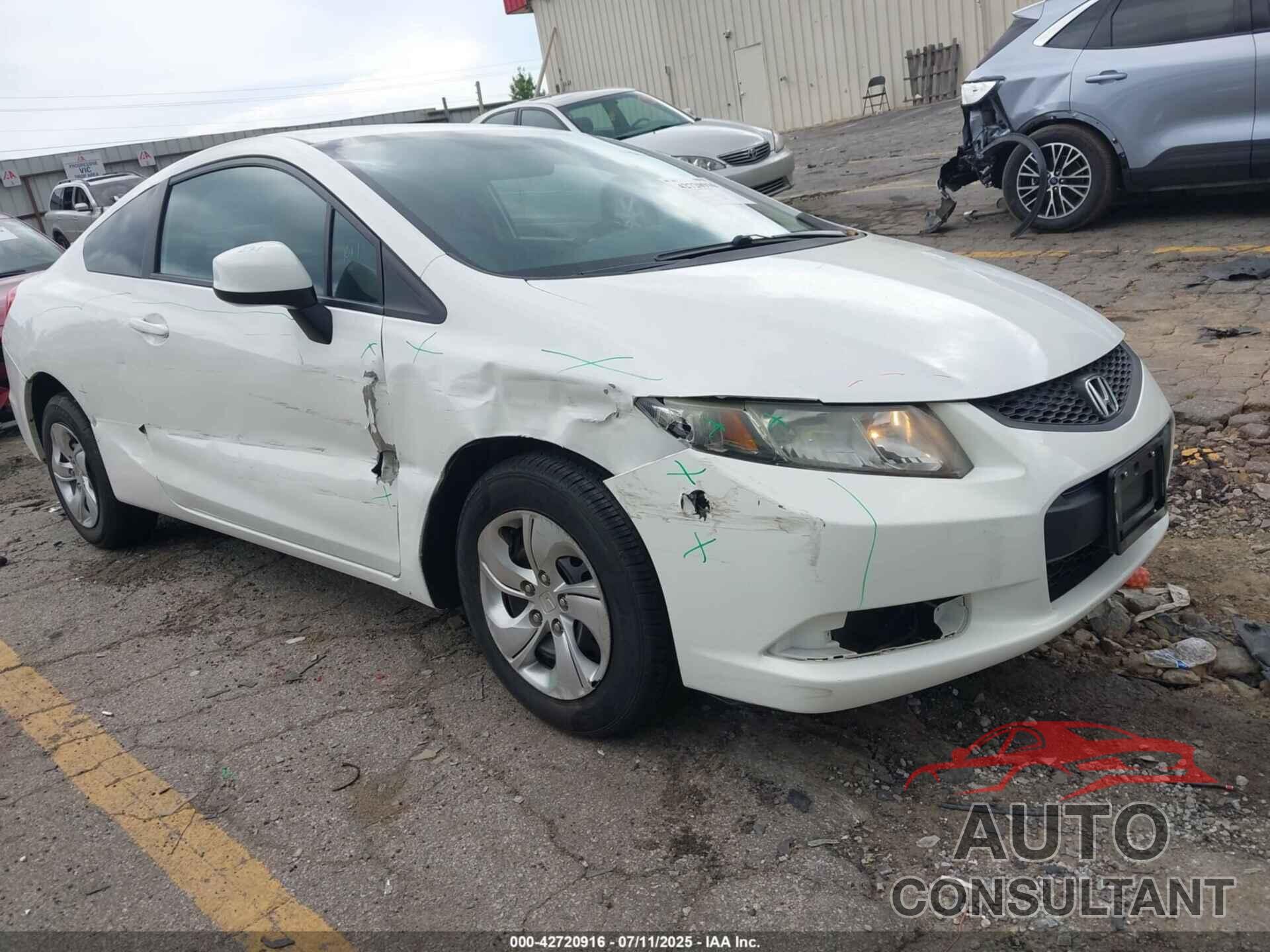 HONDA CIVIC 2013 - 2HGFG3B59DH504498