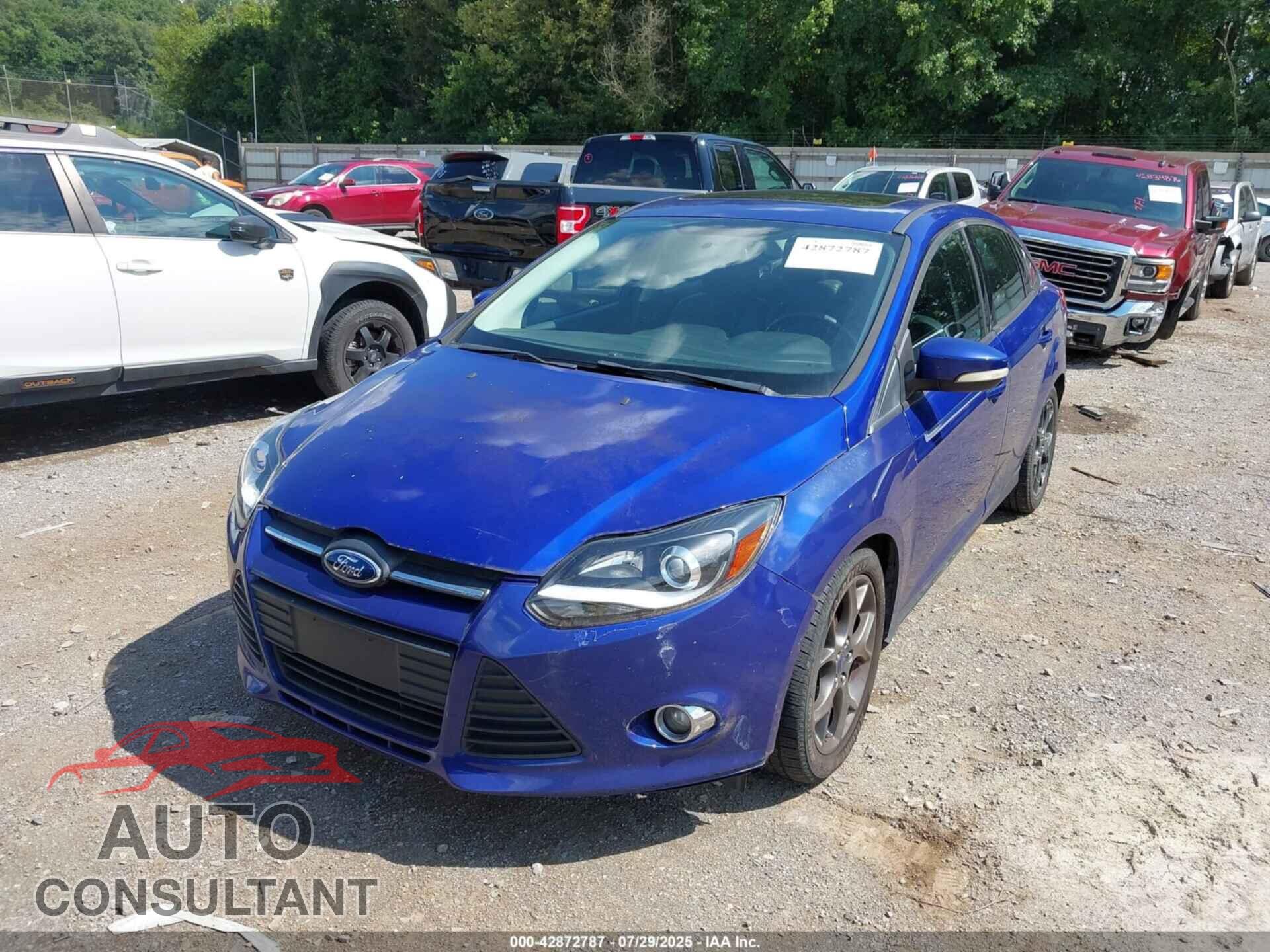 FORD FOCUS 2013 - 1FADP3F23DL342754