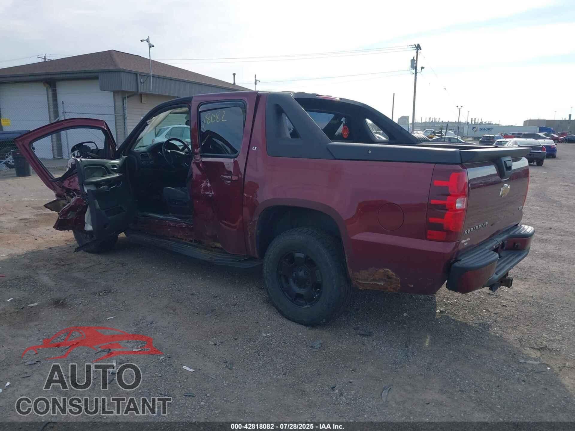 CHEVROLET AVALANCHE 1500 2009 - 3GNFK220X9G192329