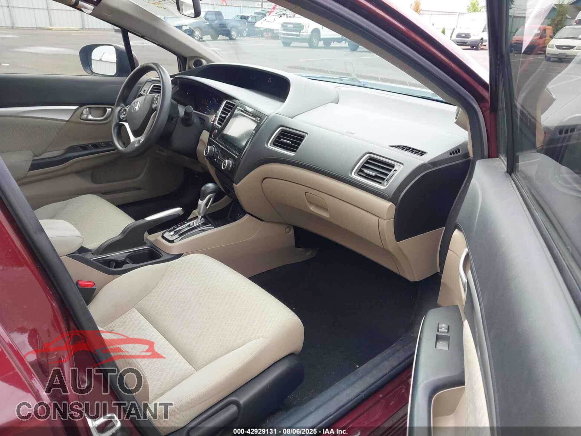 HONDA CIVIC 2014 - 19XFB2F83EE205453