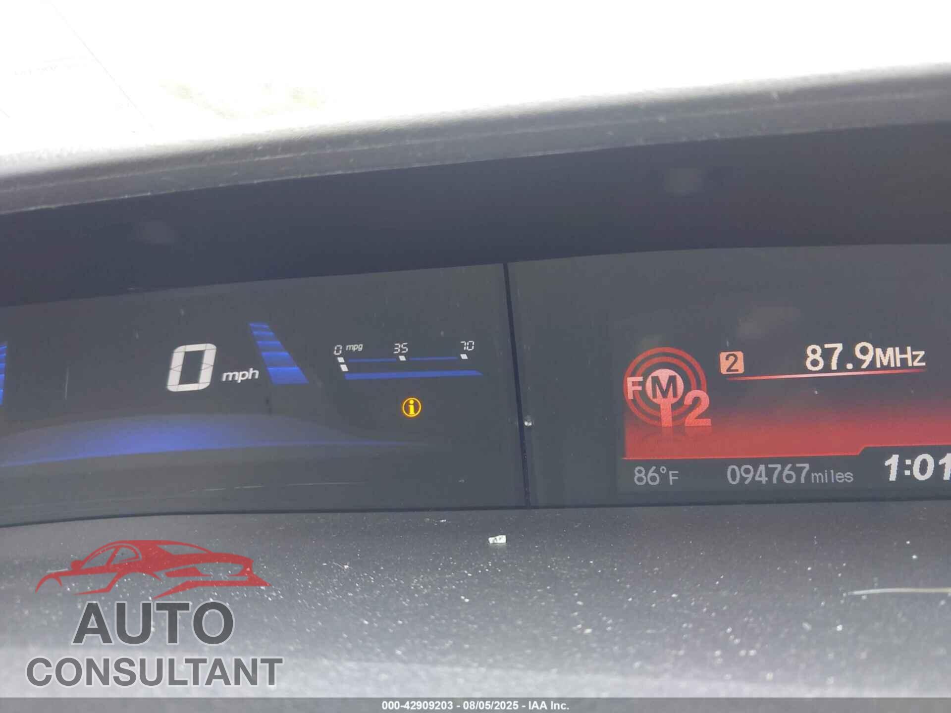 HONDA CIVIC 2014 - 19XFB2F58EE029666