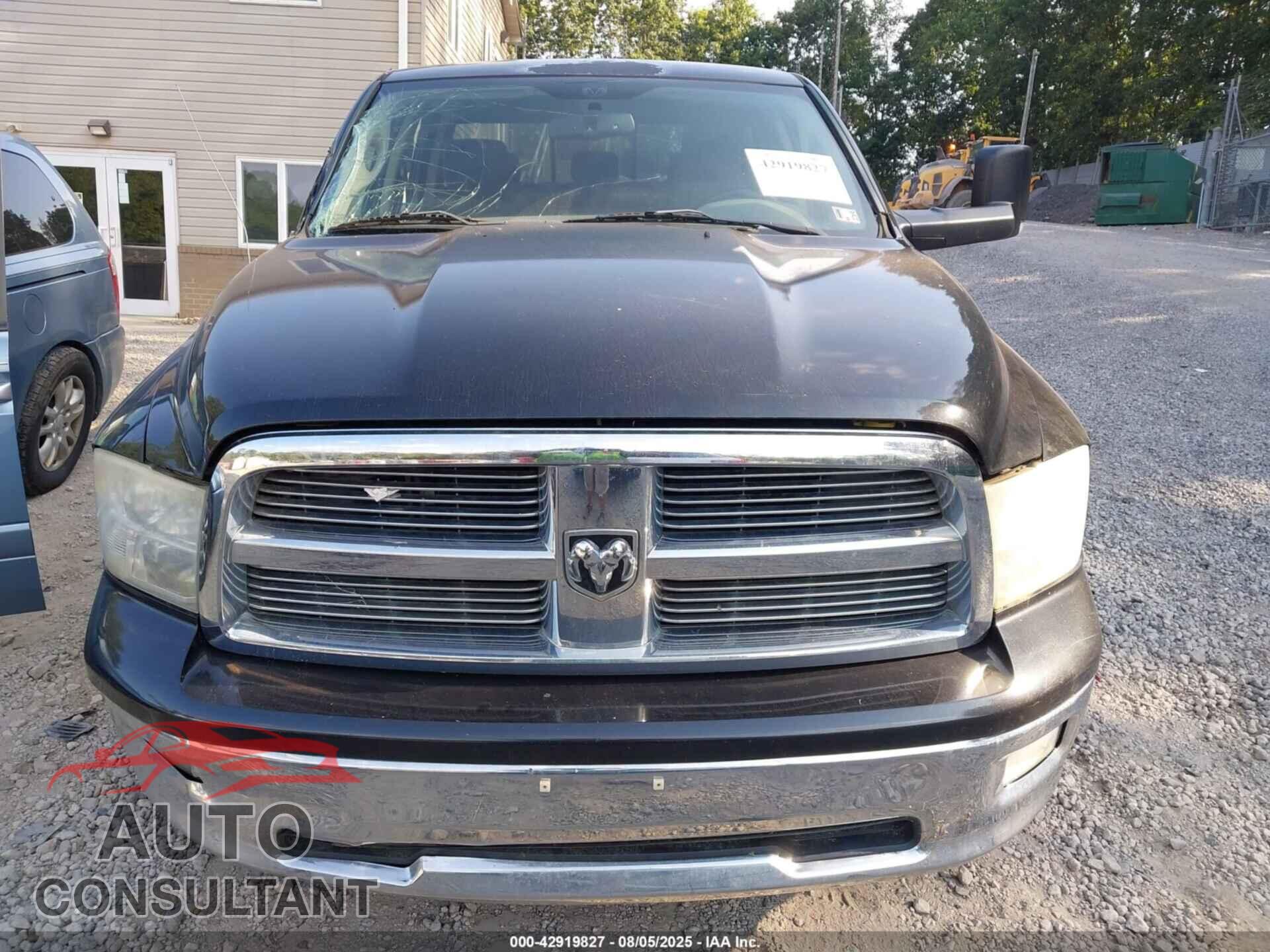 DODGE RAM 1500 2010 - 1D7RV1CT8AS160837