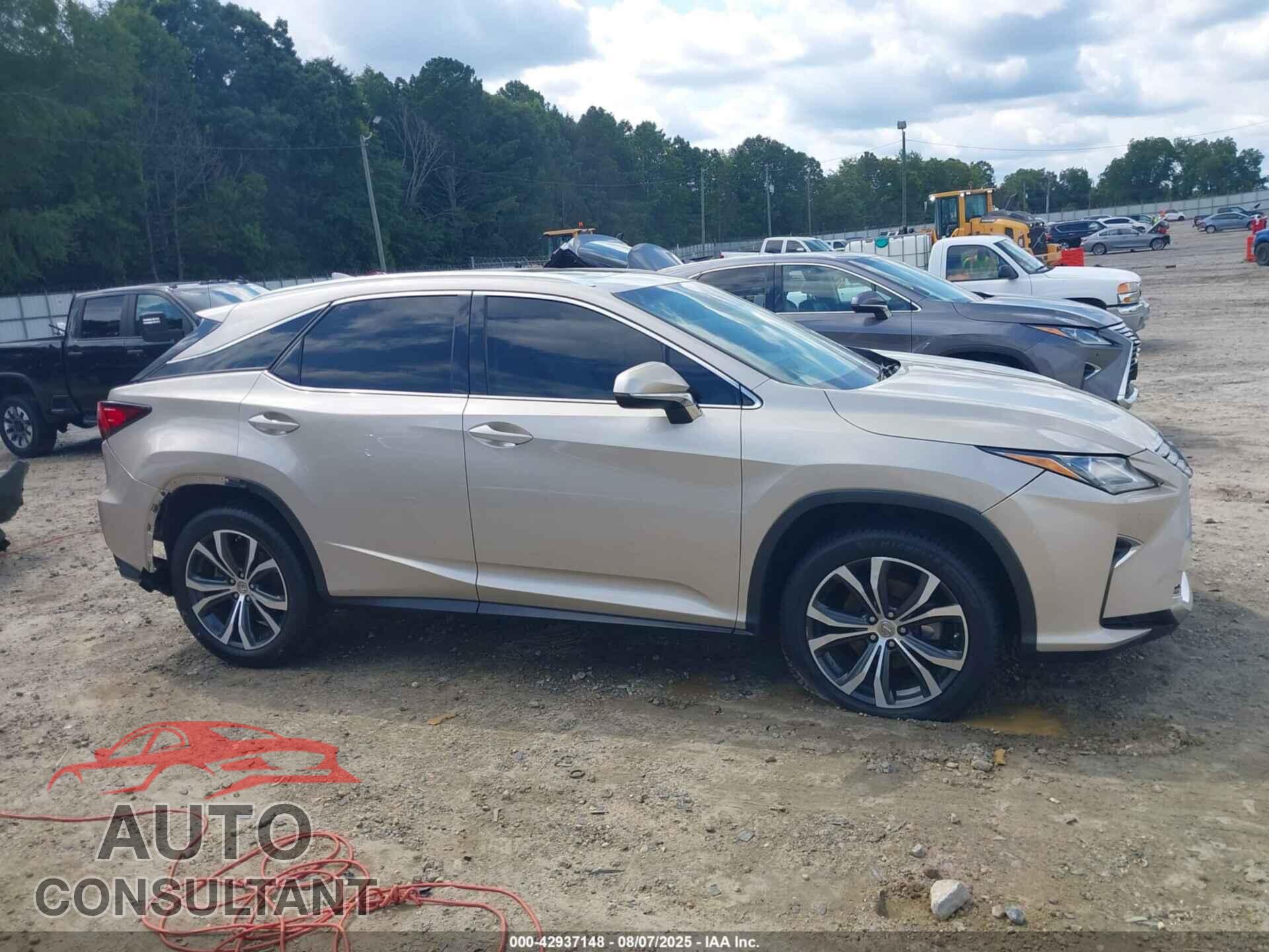 LEXUS RX 350 2016 - 2T2ZZMCAXGC018476