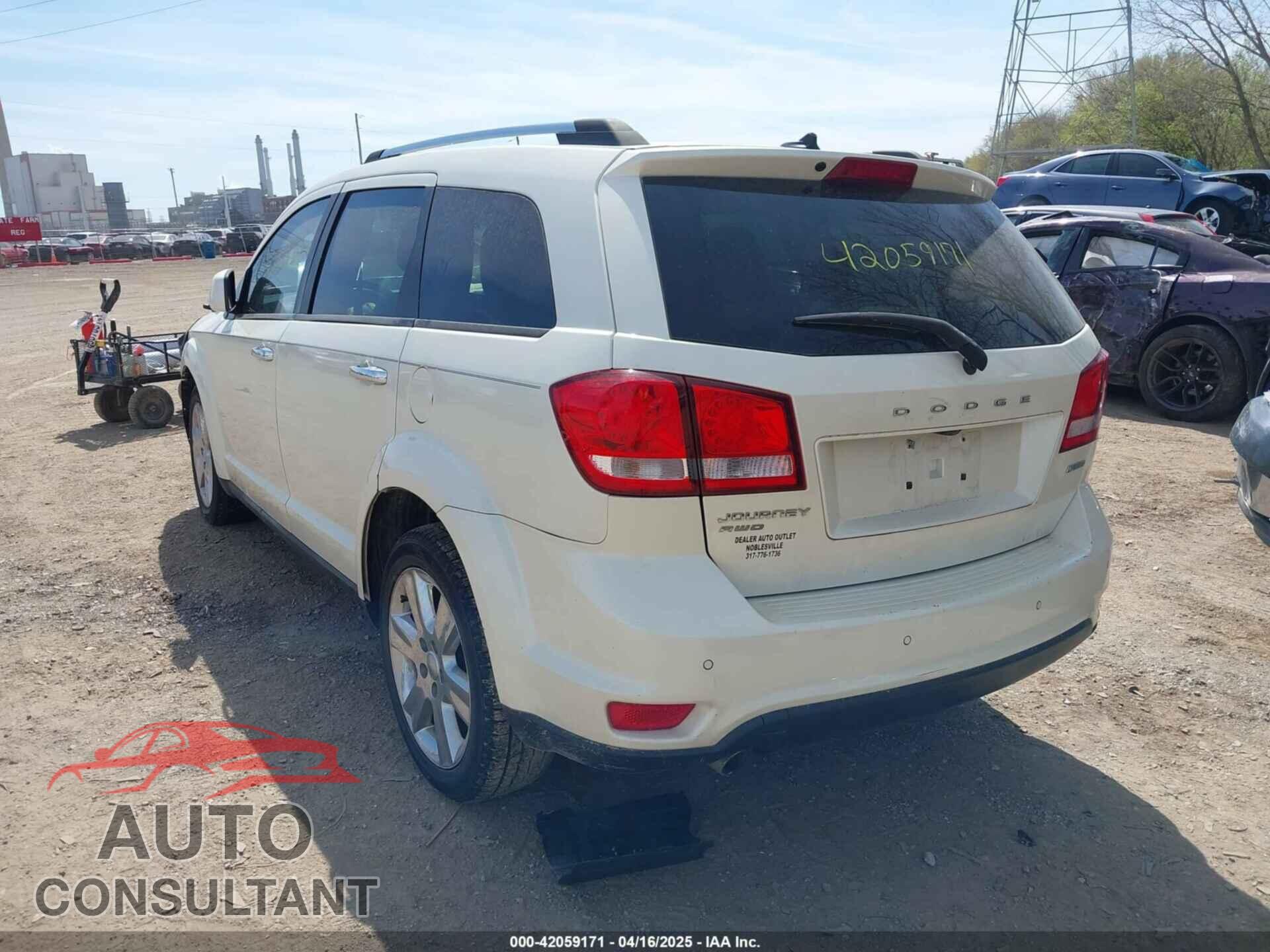 DODGE JOURNEY 2013 - 3C4PDDDGXDT590038