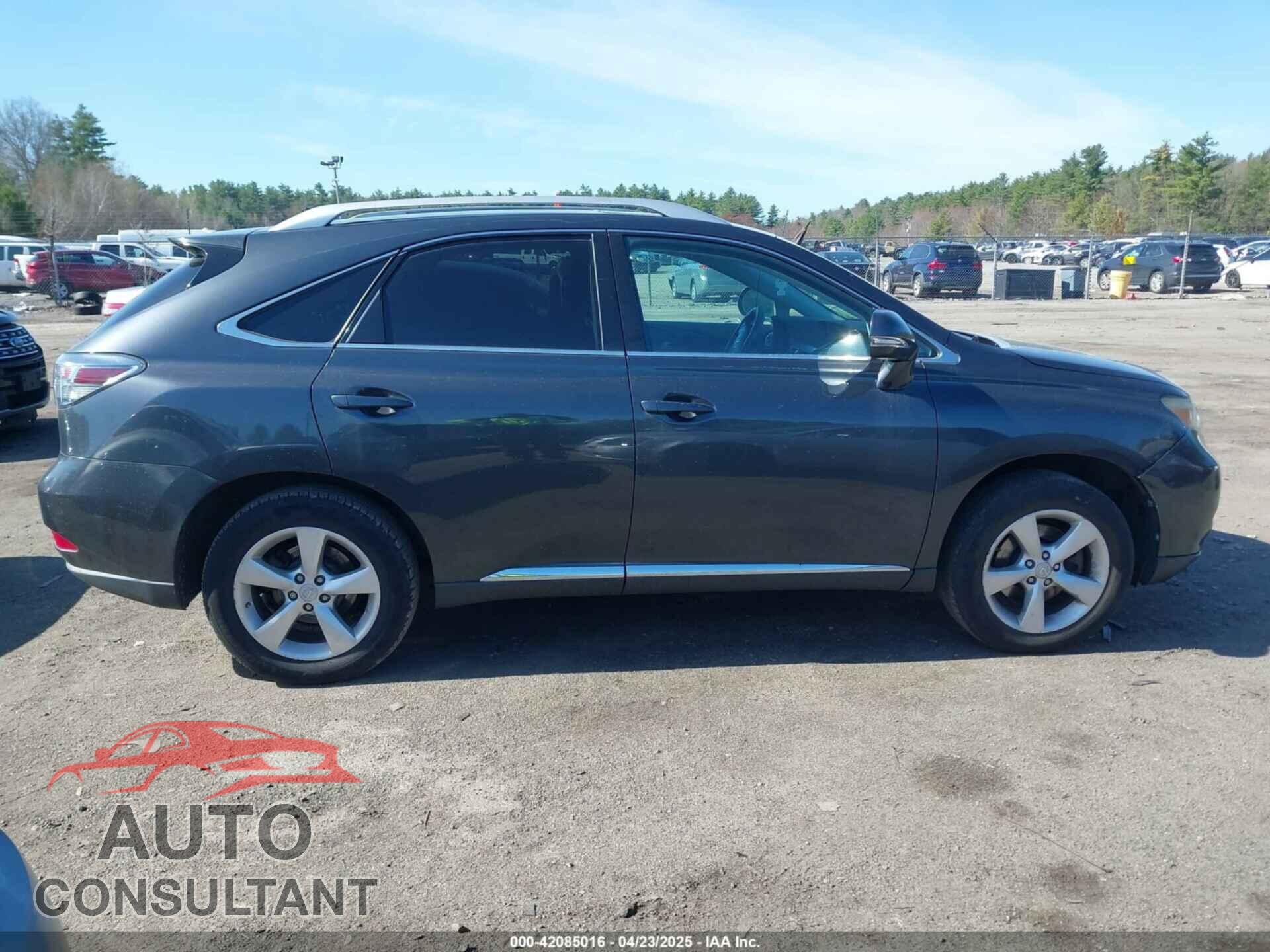 LEXUS RX 350 2010 - 2T2BK1BA0AC010951