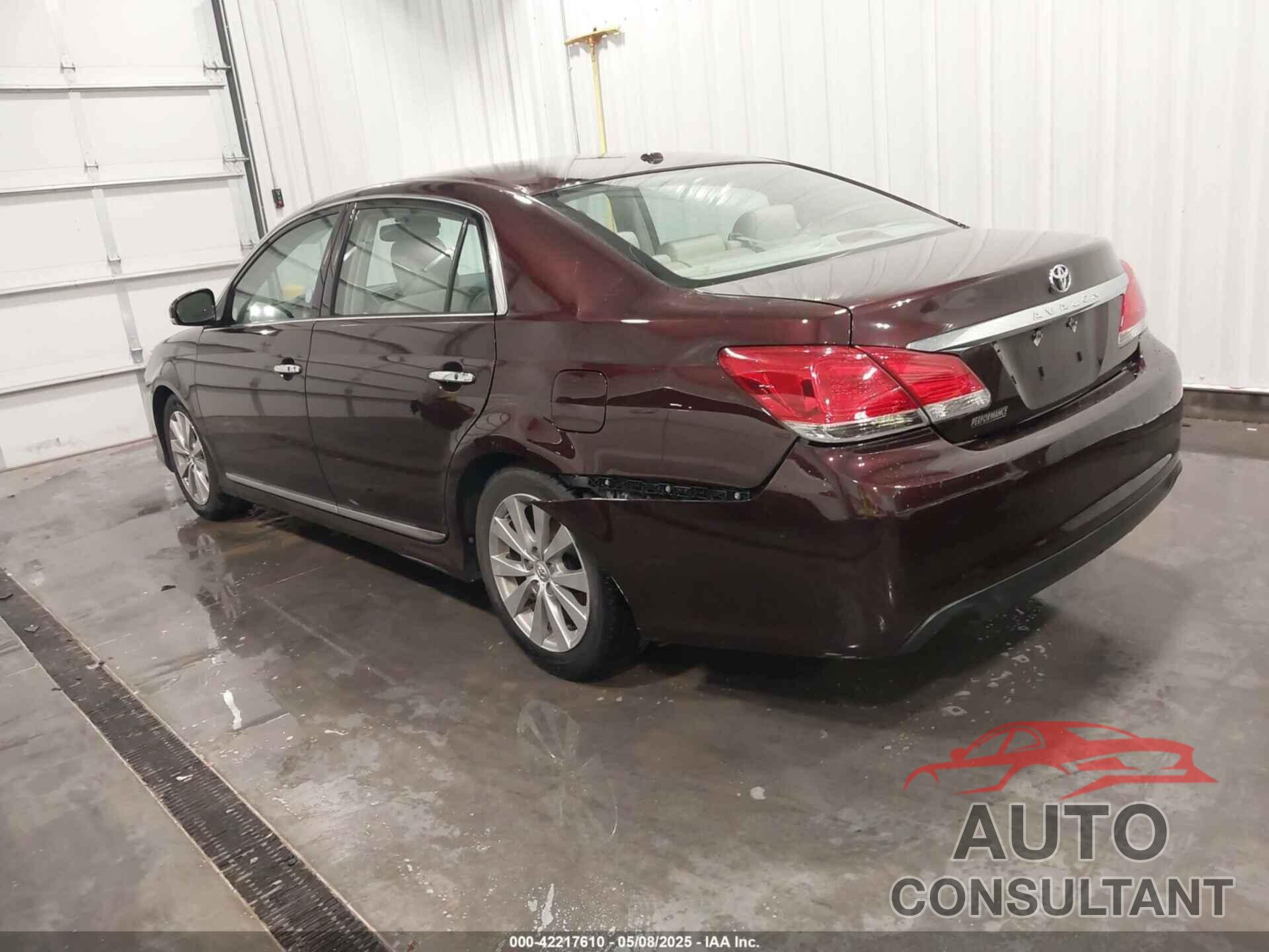 TOYOTA AVALON 2011 - 4T1BK3DB5BU429805