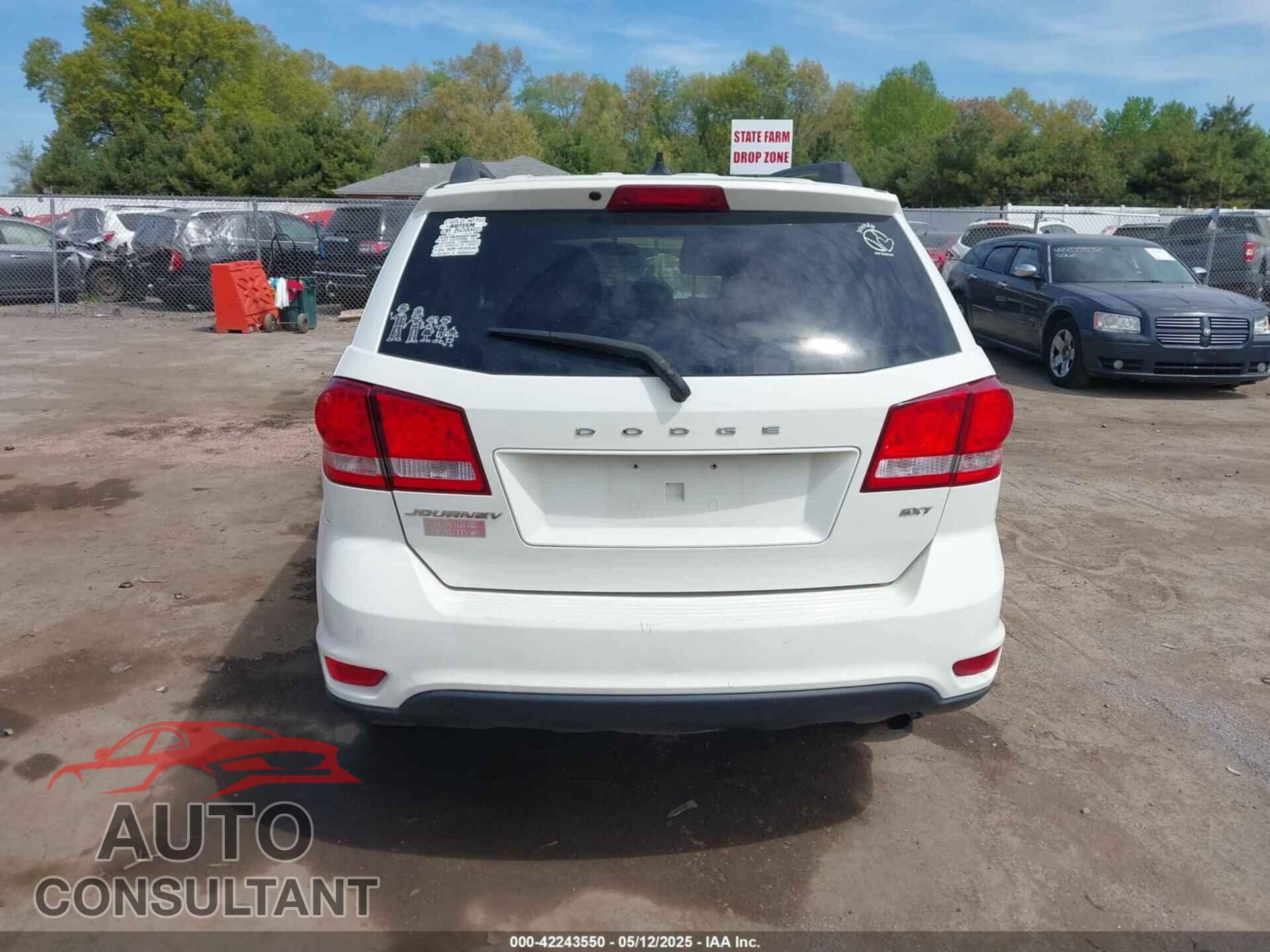 DODGE JOURNEY 2016 - 3C4PDCBB7GT180870