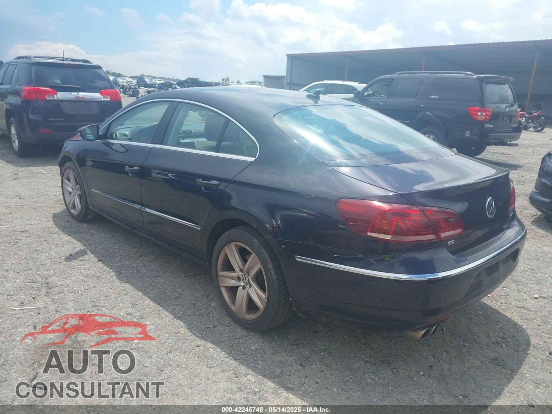 VOLKSWAGEN CC 2014 - WVWAN7AN7EE506735